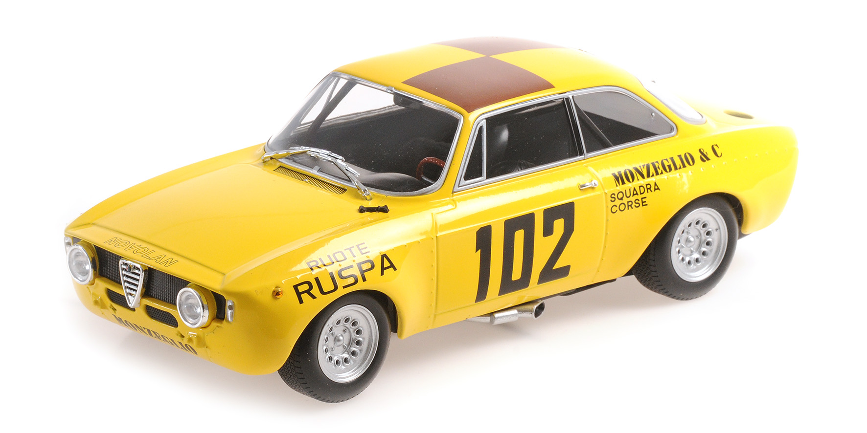 ALFA ROMEO GTA 1300 - MONZEGLIO SQUADRA CORSE - ZANETTI/RUSPA - TARGA FLORIO 1971