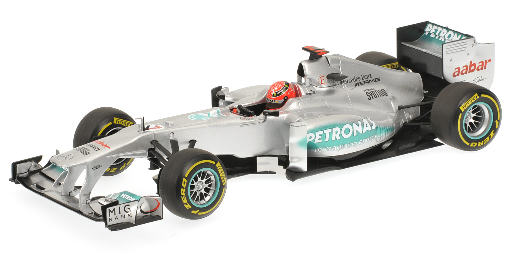 MERCEDES AMG F1 TEAM - SHOWCAR - MICHAEL SCHUMACHER - 2012