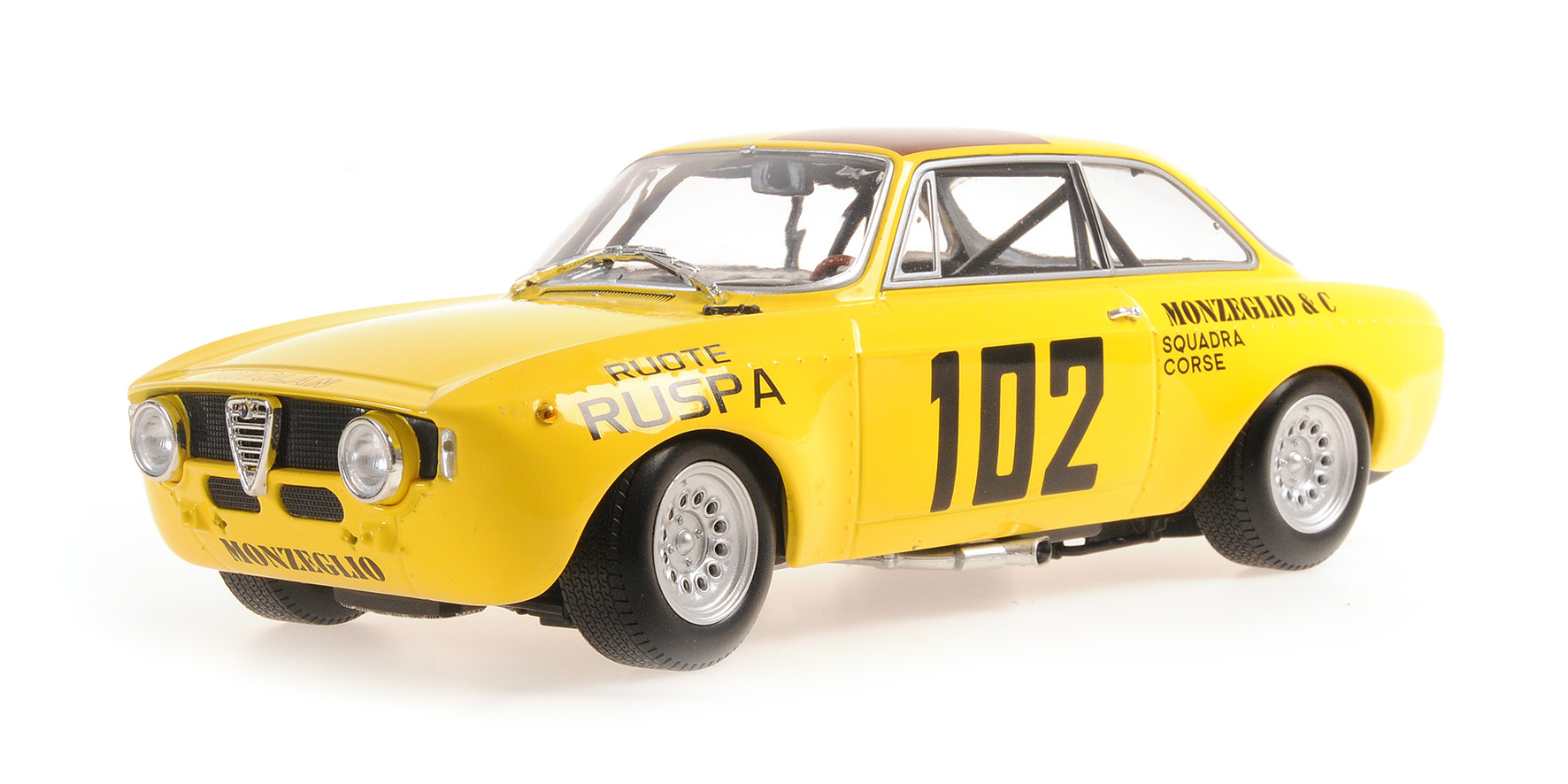ALFA ROMEO GTA 1300 - MONZEGLIO SQUADRA CORSE - ZANETTI/RUSPA - TARGA FLORIO 1971