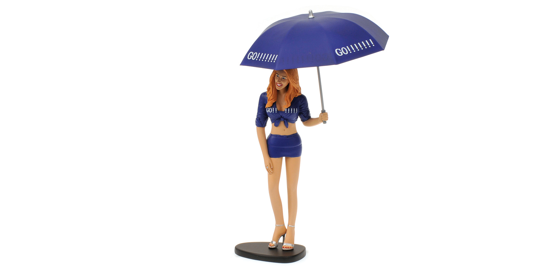 FIGURINE - YAMAHA GRID GIRL - MOTOGP 2004
