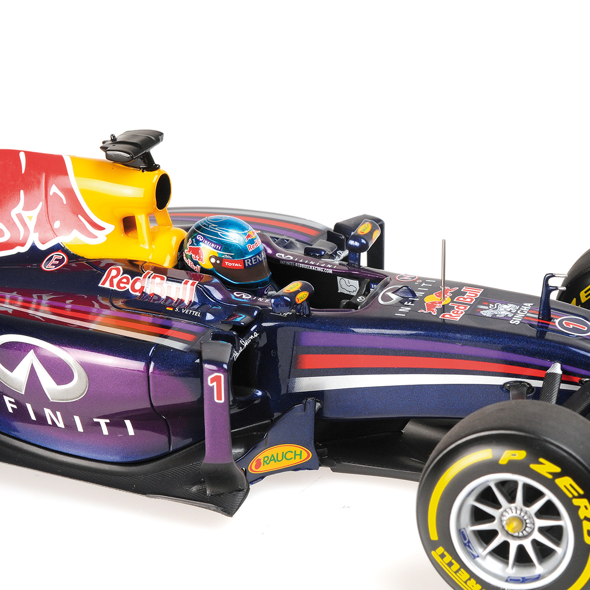 INFINITI RED BULL RACING RENAULT RB10 - SEBASTIAN VETTEL - 2014