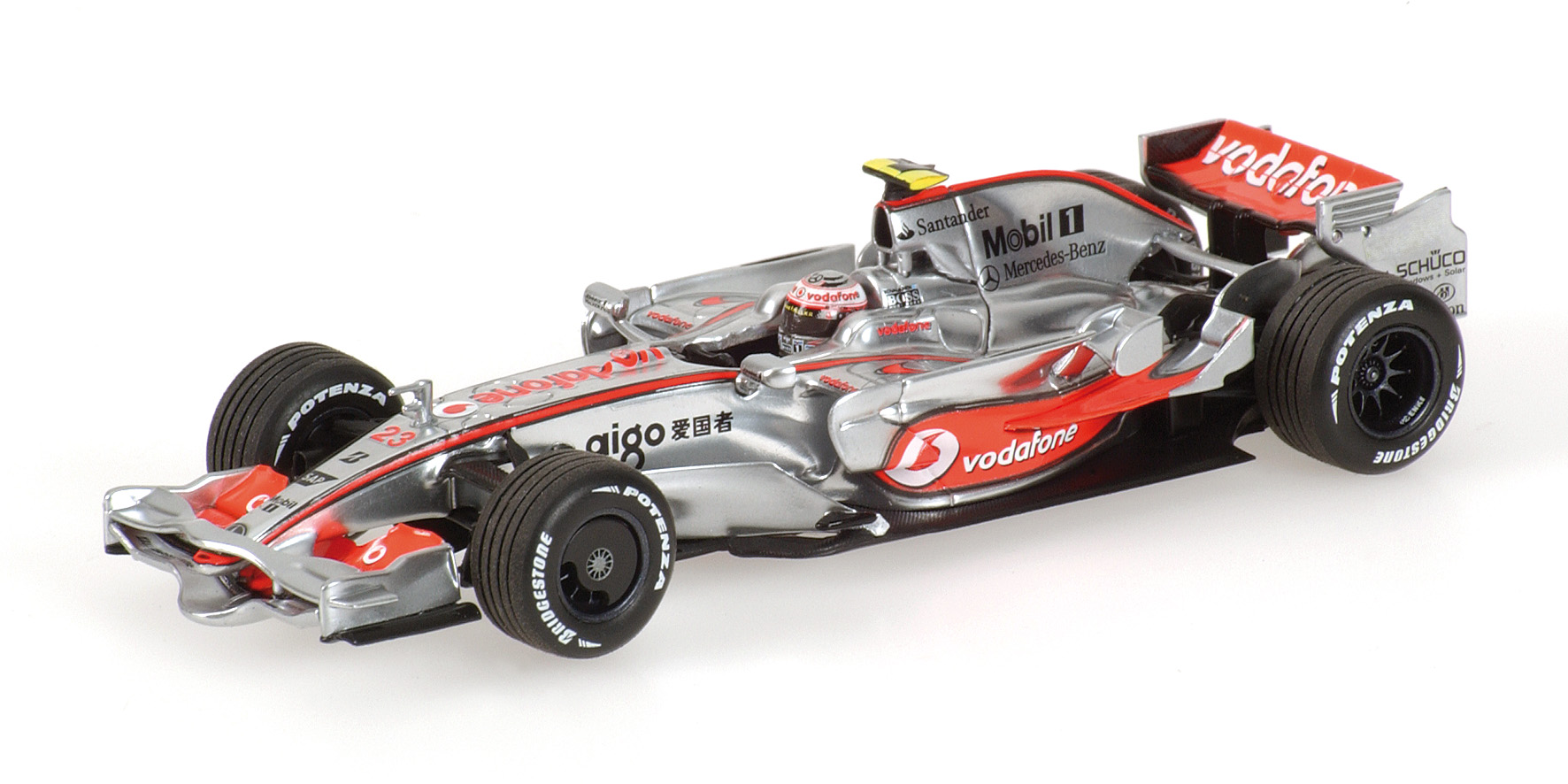 VODAFONE MCLAREN MERCEDES - MP4/23 - HEIKKI KOVALAINEN - 2008