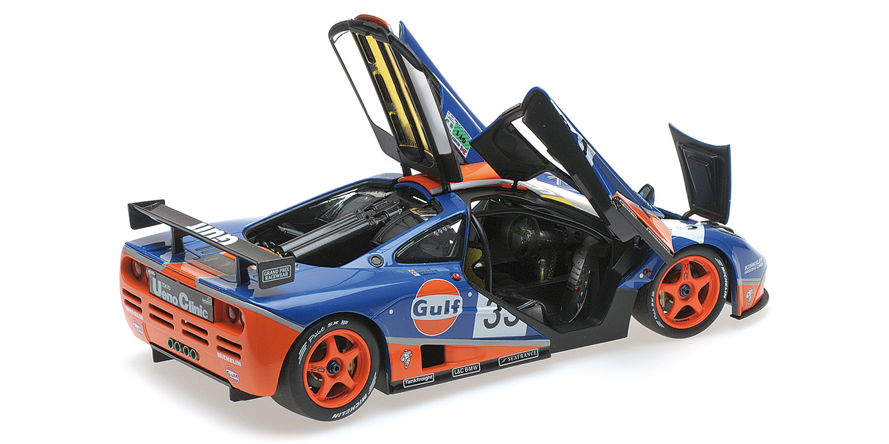 MCLAREN F1 GTR -  BELLM/WEAVER/LEHTO - 24H LE MANS 1996