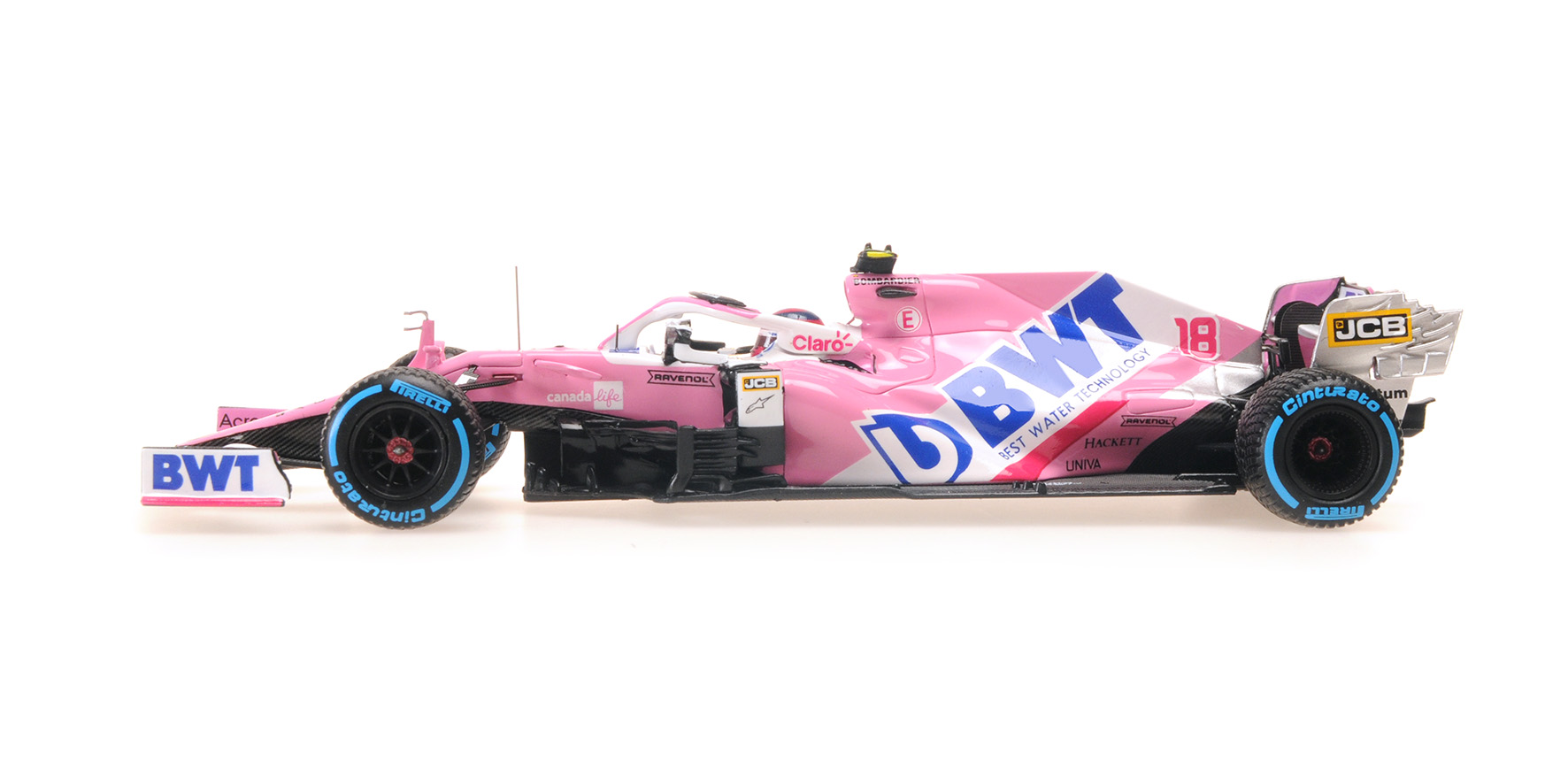 BWT RACING POINT F1 TEAM MERCEDES RP20 - LANCE STROLL - 3RD PLACE SAKHIR GP 2020