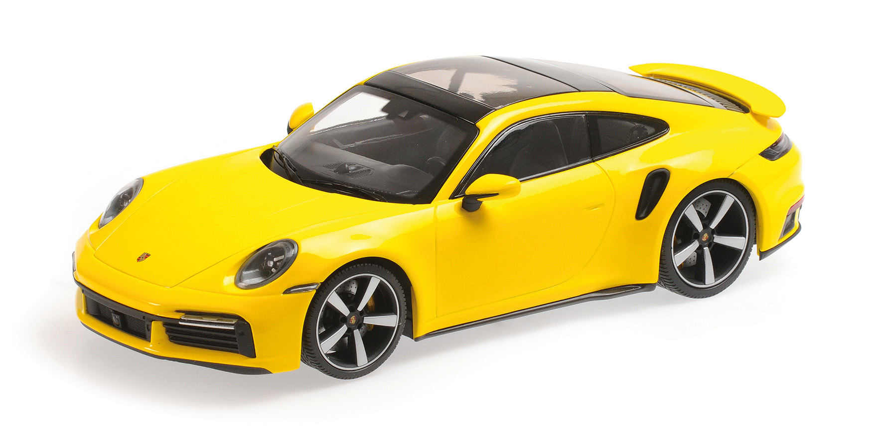 PORSCHE 911 (992)  TURBO S - 2020 - YELLOW