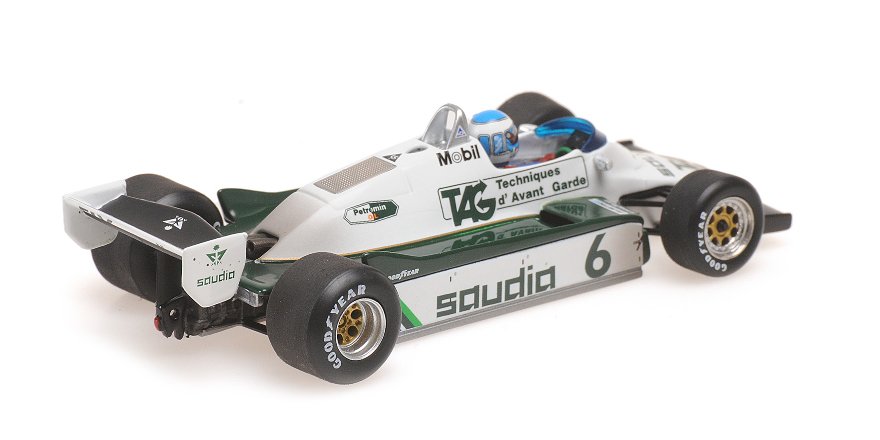 WILLIAMS FW 08 1982 - KEKE.ROSBERG  - WORLD CHAMPION 1982 - DIRTY VERSION