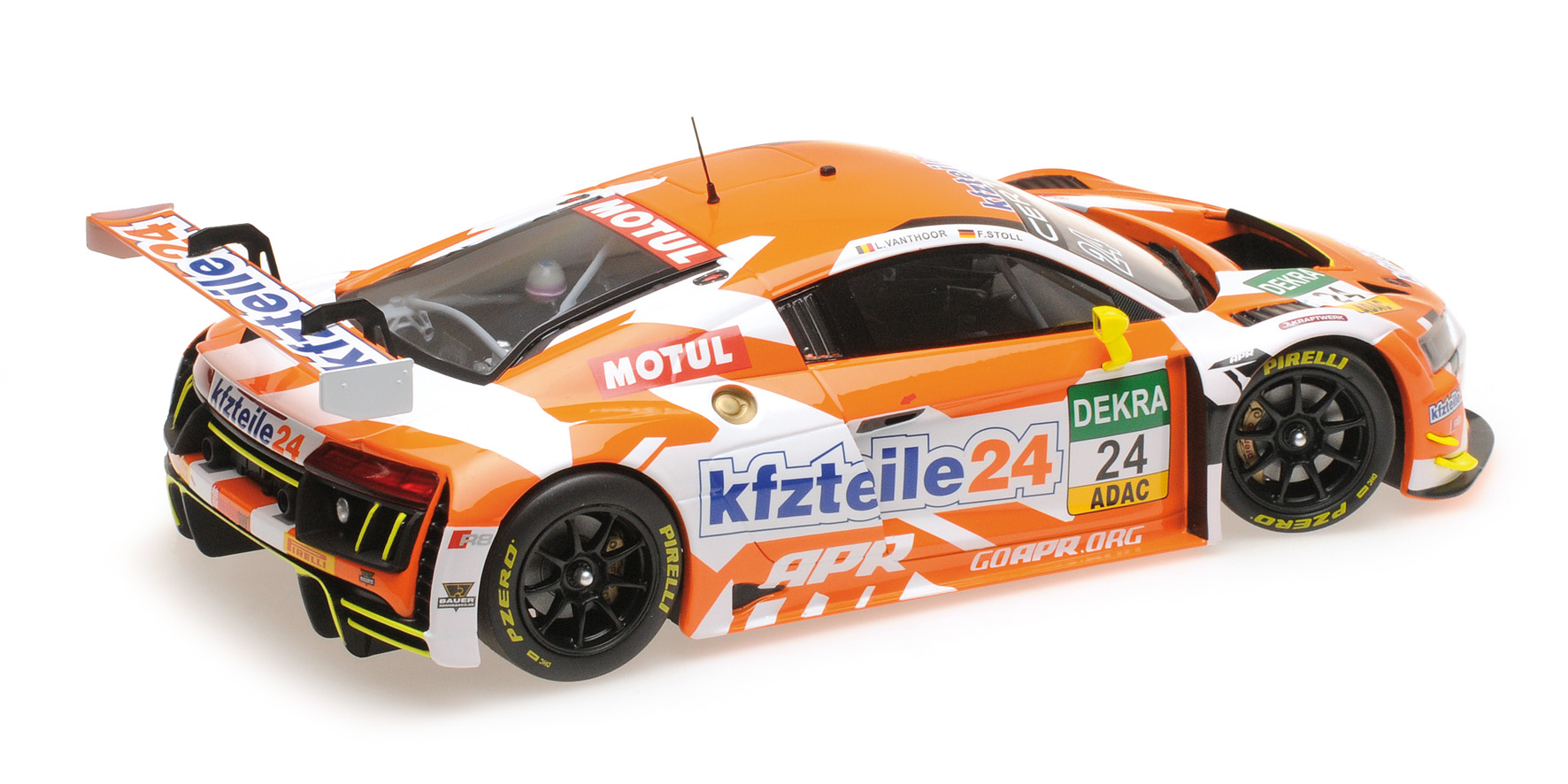 AUDI R8 LMS - KFZTEILE 24/APR MOTORSPORT - VANTHOOR/STOLL - ADAC GT MASTERS 2016
