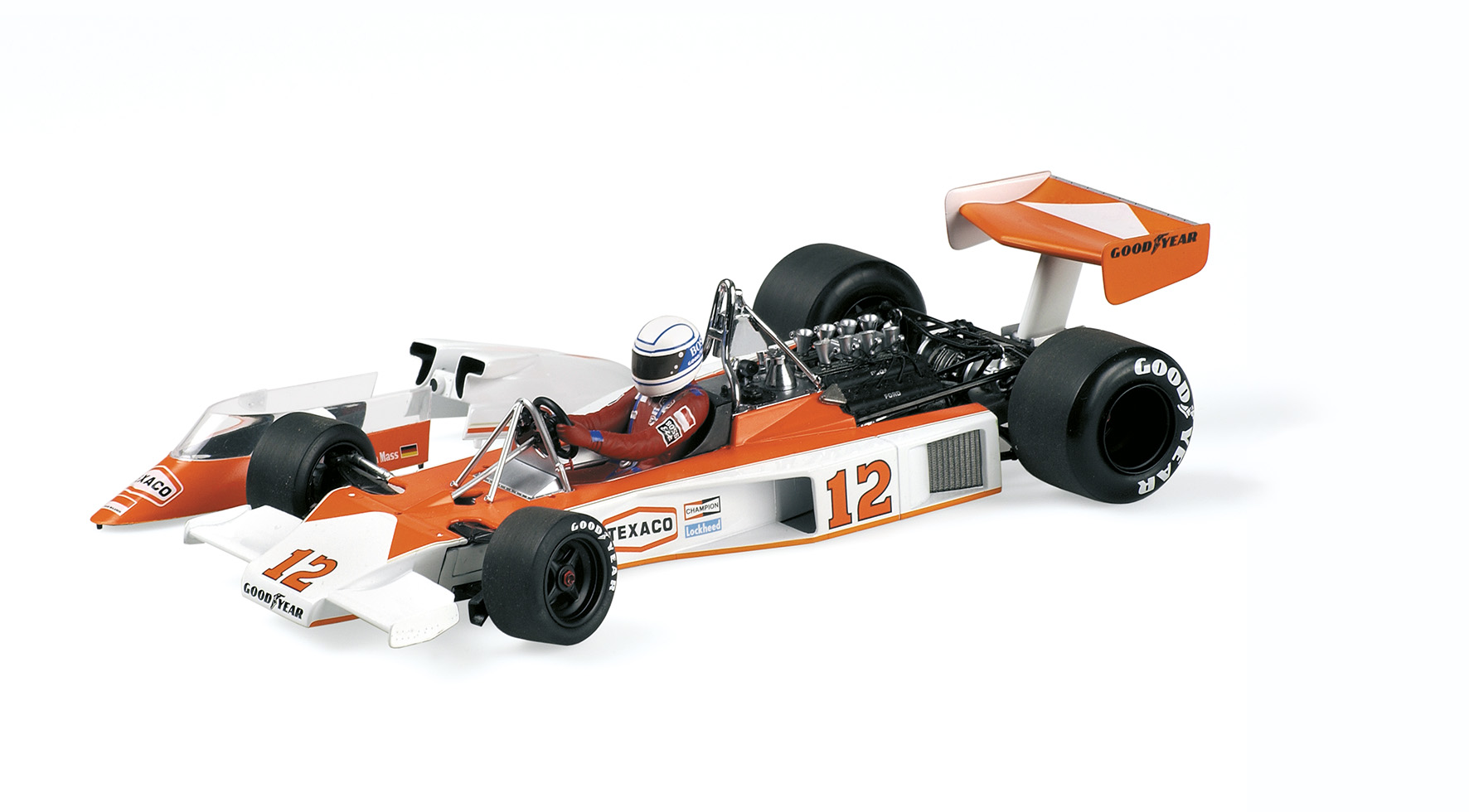 MCLAREN FORD M23 - 'TEXACO' - JOCHEN MASS - 1976 - WITH DETAILED ENGINE