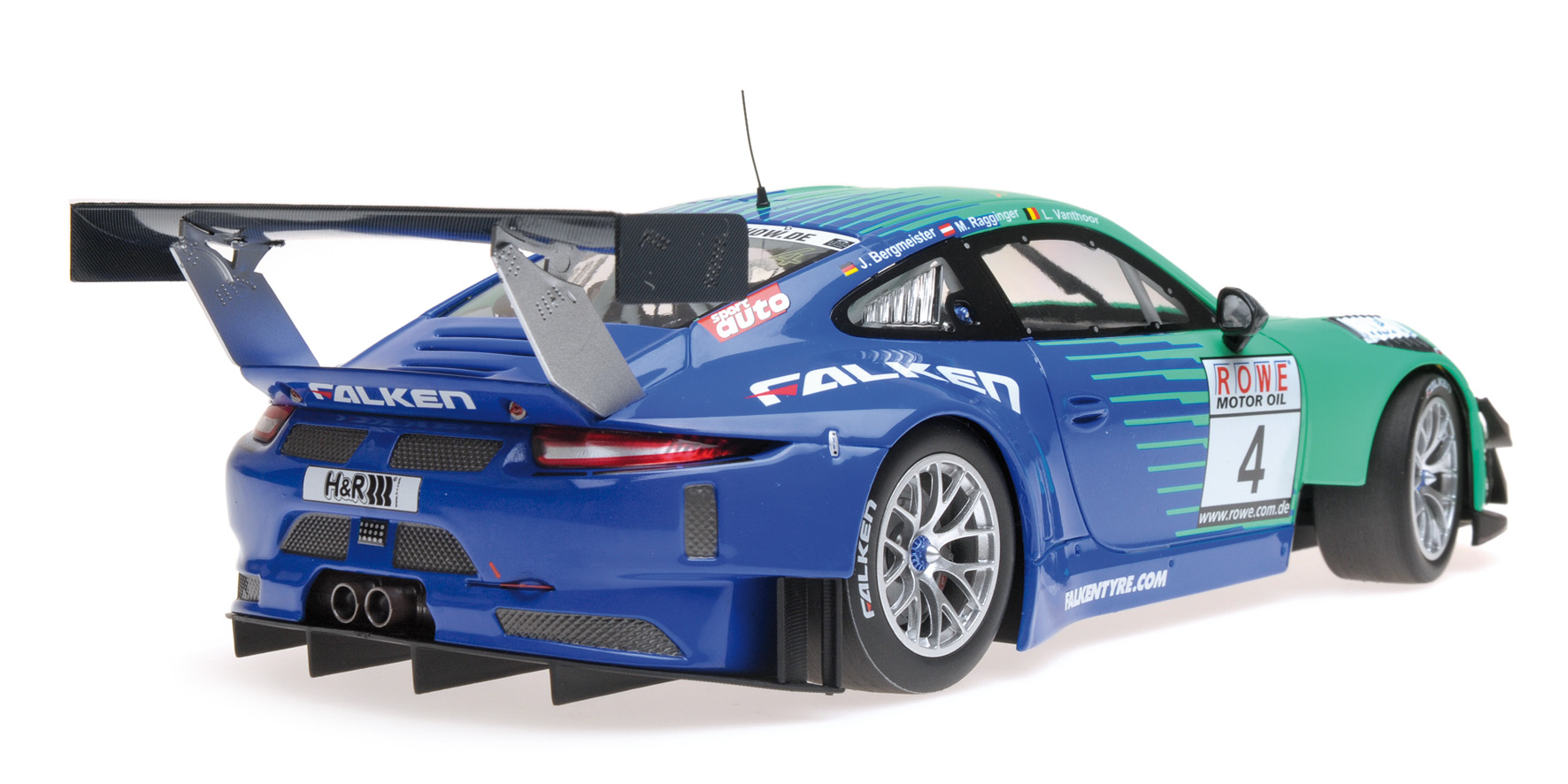 PORSCHE 911 GT3 R - FALKEN MOTORSPORTS - BERGMEISTER/RAGGINGER/VANTHOOR - VLN WESTFALENFAHRT 2017