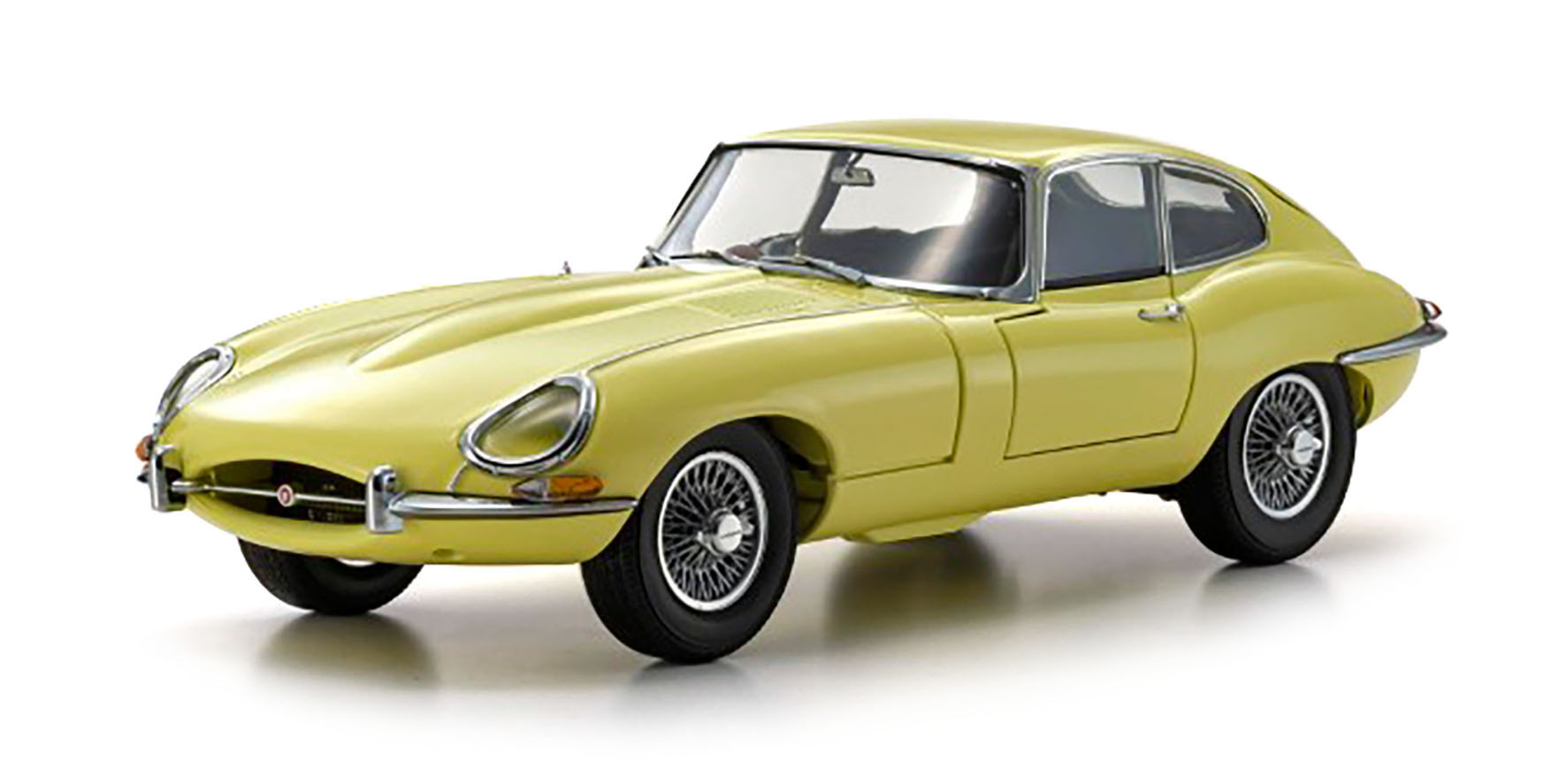 JAGUAR E TYPE (RHD) PALE PRIMROSE (YELLOW) (08954LY)