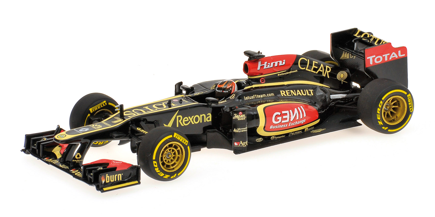 LOTUS F1 TEAM RENAULT - KIMI RÄIKKÖNEN - SHOWCAR 2013