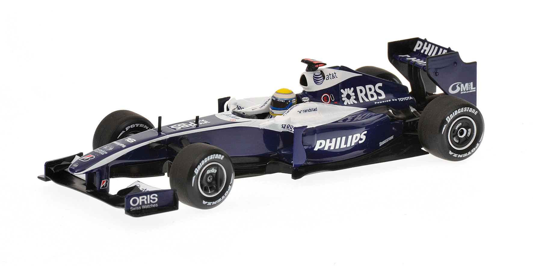AT&T WILLIAMS TOYOTA - FW31 - NICO ROSBERG - 2009