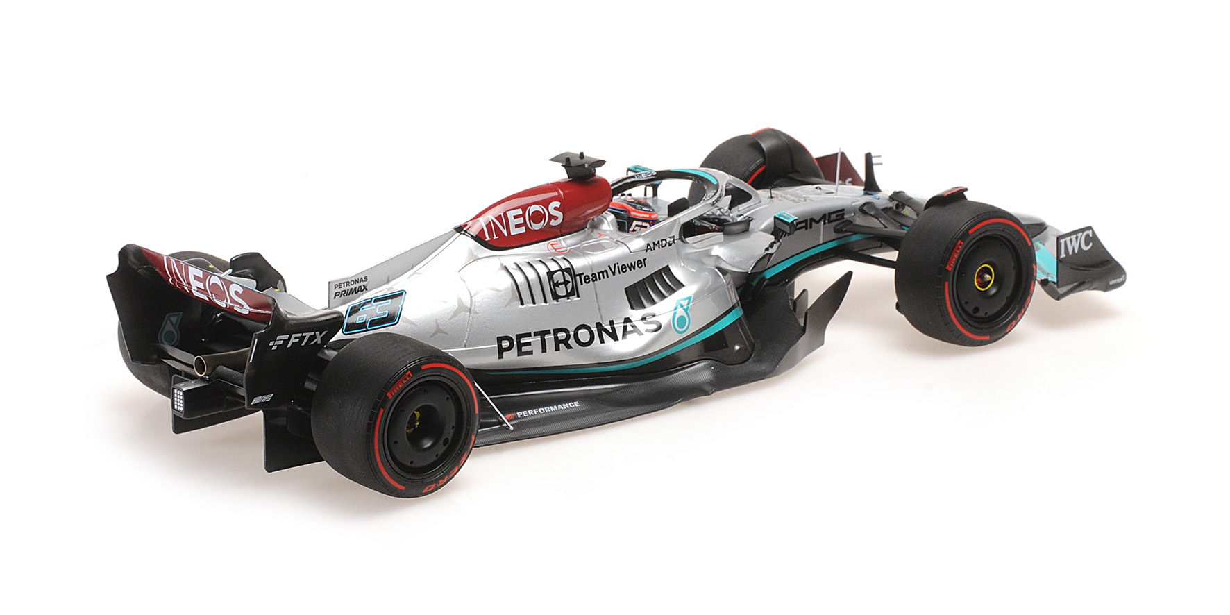 MERCEDES-AMG PETRONAS FORMULA ONE TEAM F1 W13 E PERFORMANCE - GEORGE RUSSELL - SPAIN GP 2022