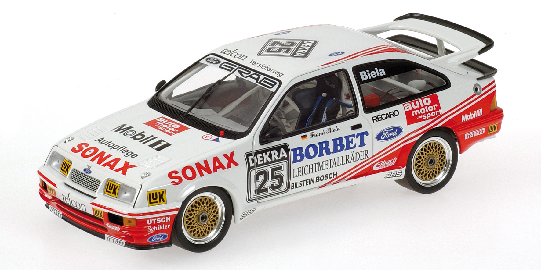 FORD SIERRA RS 500 'SONAX' - FRANK BIELA - TEAM GRAB - DTM 1989