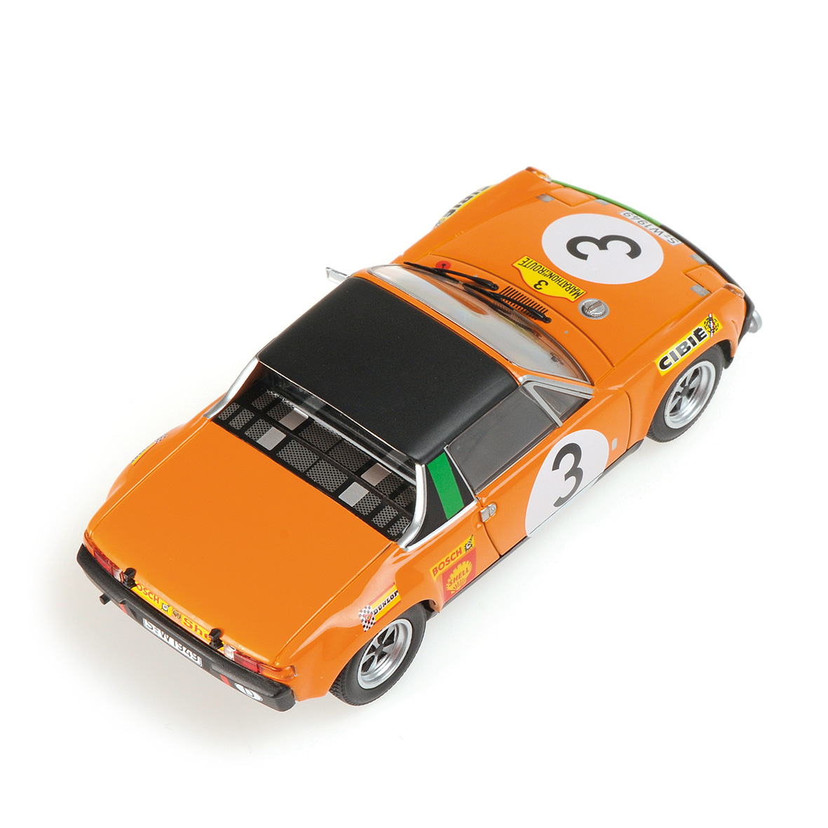 PORSCHE 914/6 - WALDEGAARD/ANDERSSON/CHASSEUIL - 3RD PLACE MARATHON DE LA ROUTE 1970