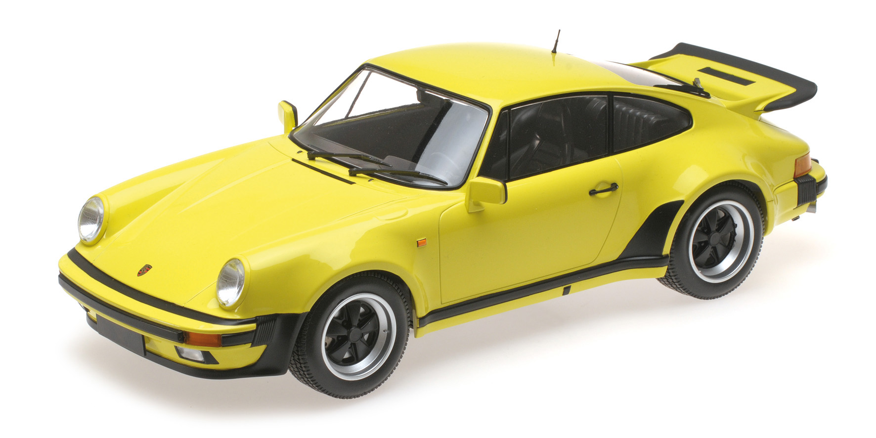 PORSCHE 911 TURBO - 1977 - LIGHT YELLOW