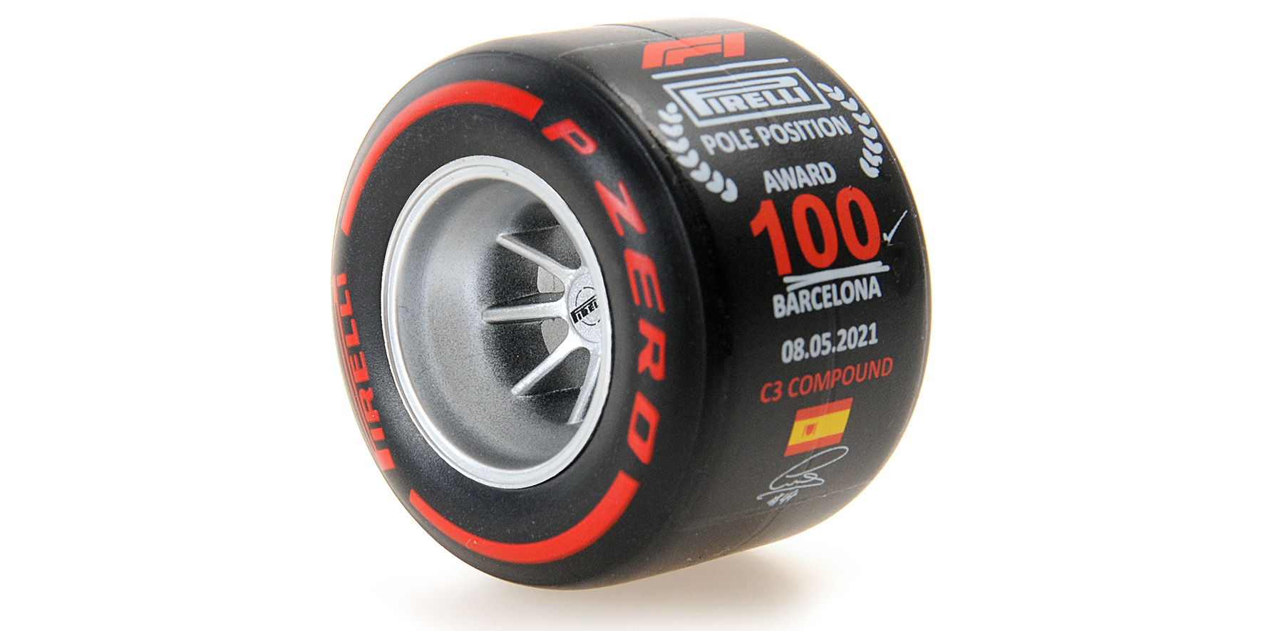 MERCEDES-AMG PETRONAS FORMULA ONE TEAM W12 E PERFORMANCE - HAMILTON - 100TH POLE - SPANISH GP 2021