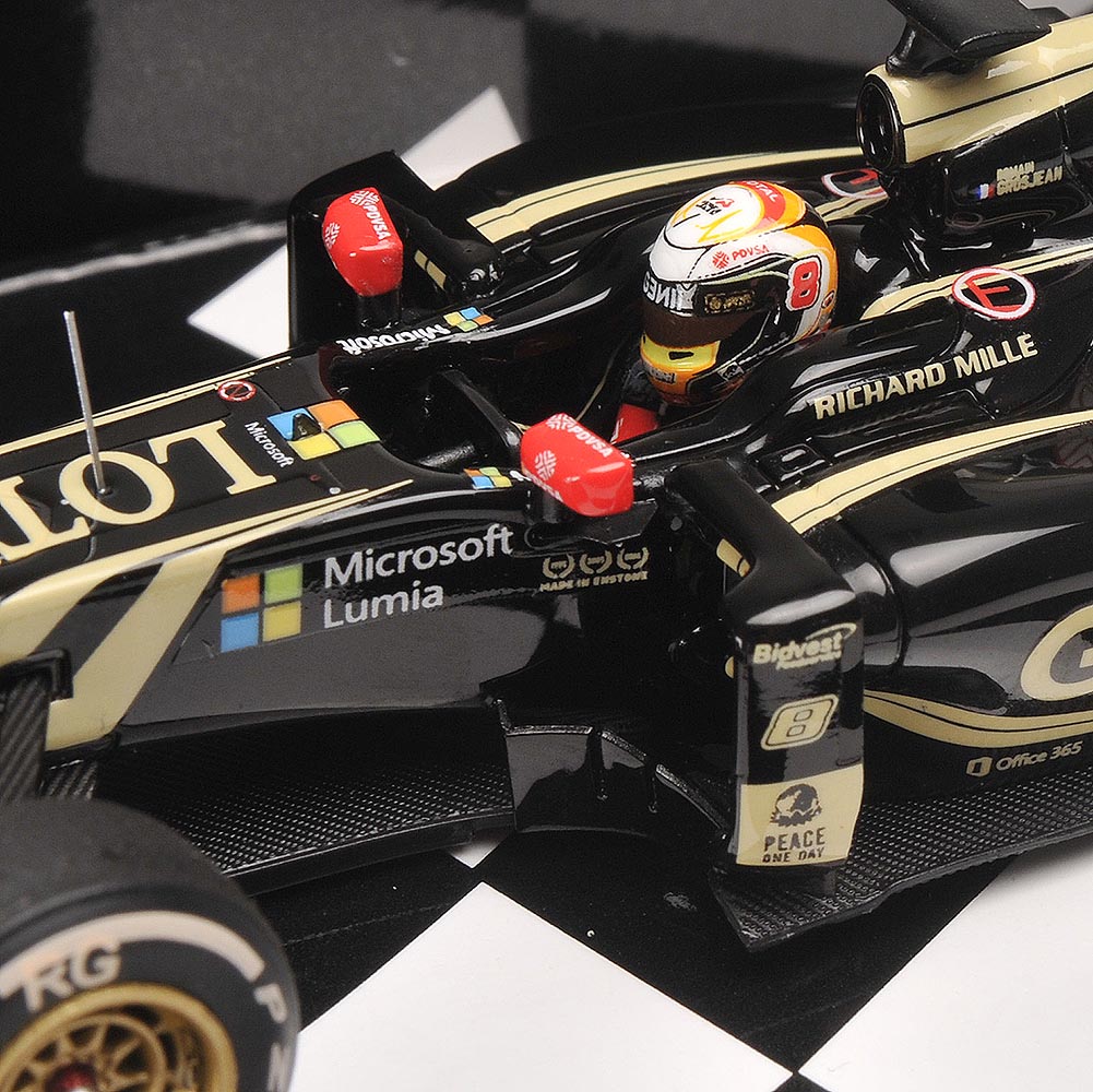 LOTUS F1 TEAM LOTUS E23 HYBRID - ROMAIN GROSJEAN - 3RD PLACE BELGIAN GP 2015