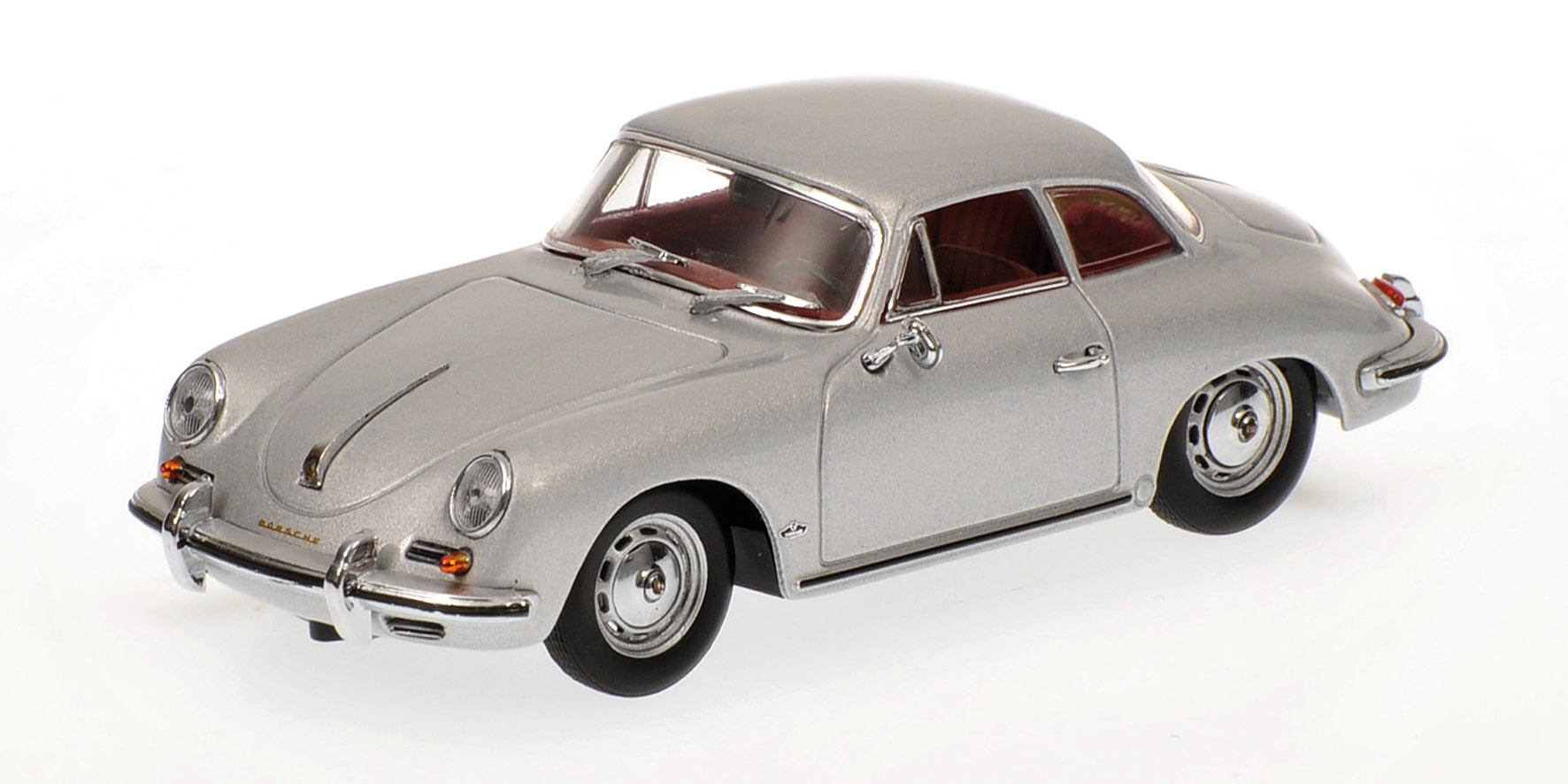 PORSCHE 356 B HARDTOP COUPE - 1961 - SILVER