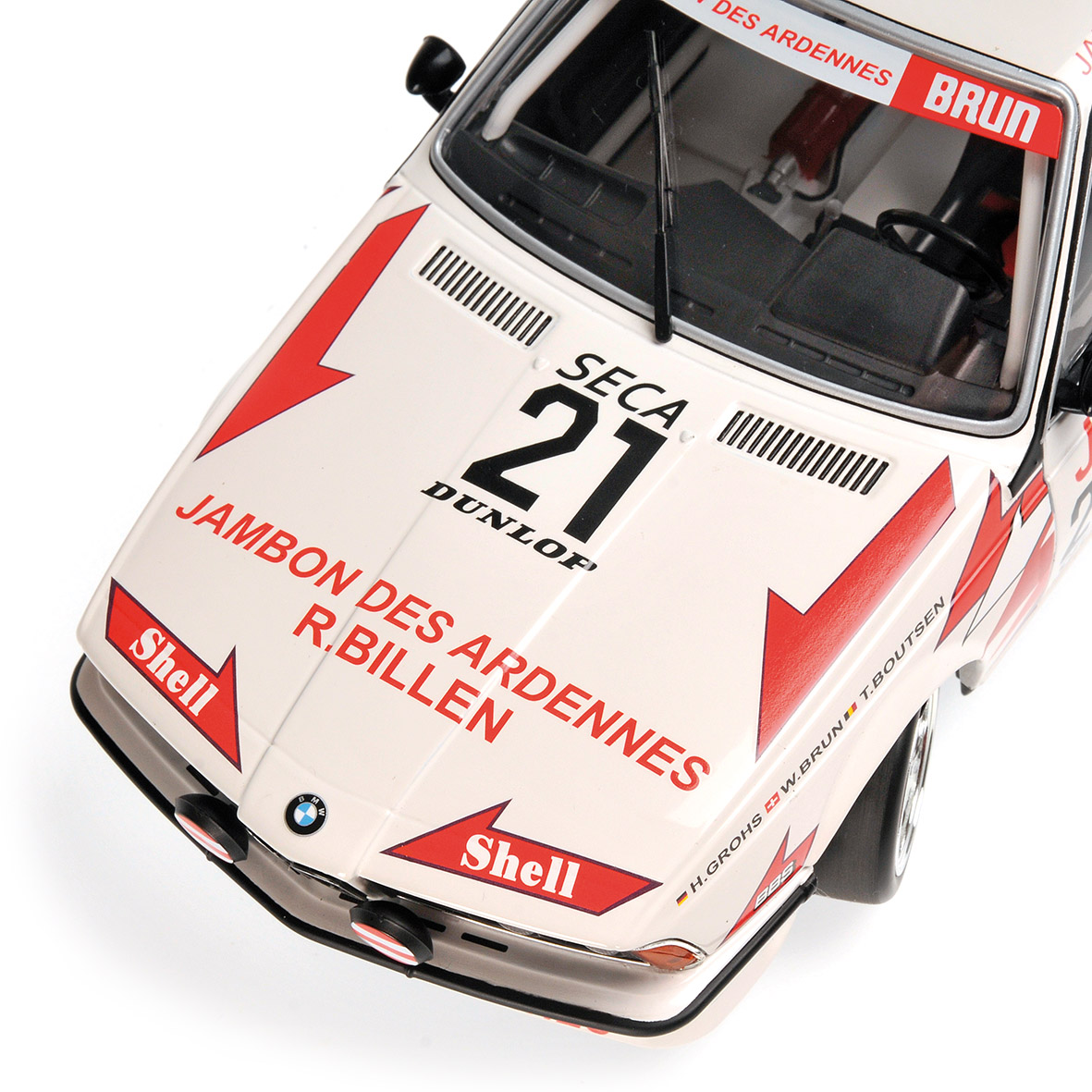 BMW 635 CSI - BRUN MOTORSPORT - GROHS/BRUN/BOUTSEN - SPA 24H 1985
