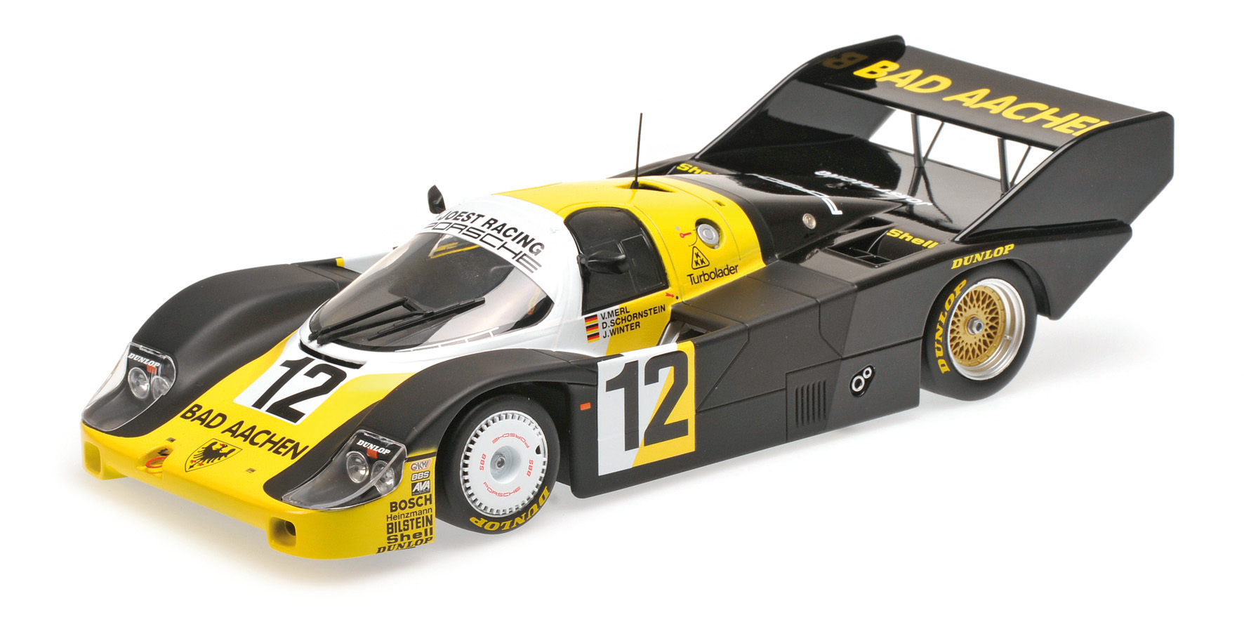 PORSCHE 956K - SCHORNSTEIN RACING TEAM 'BAD AACHEN' - MERL/SCHORNSTEIN - MONZA 1000 KILOMETERS 1984
