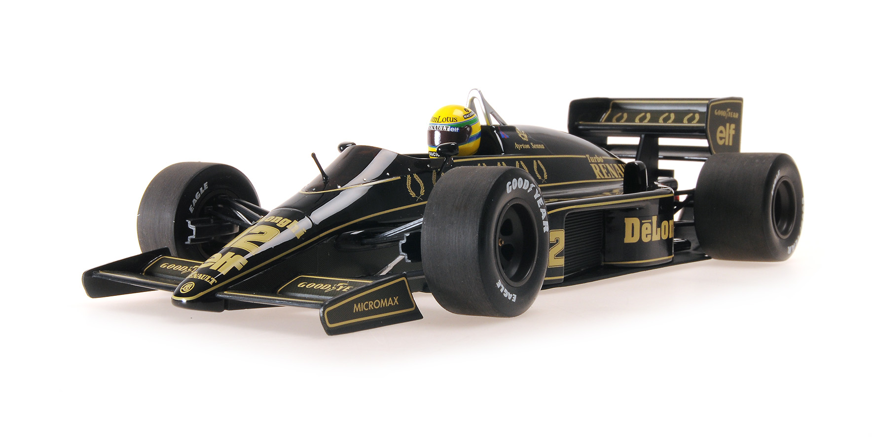 LOTUS RENAULT 98T - AYRTON SENNA - 1986 - DIRTY VERSION