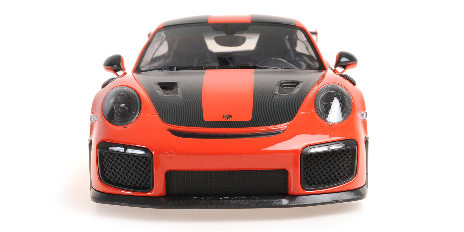 PORSCHE 911 (991.2) GT2RS - 2018 - ORANGE W/ WEISSACH PACKAGE W/ GOLDEN MAGNESIUM WHEELS