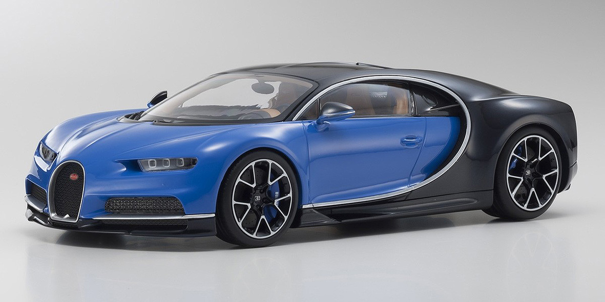 BUGATTI CHIRON - 'OUSIA' - BLUE/BLACK (C09548BBK)