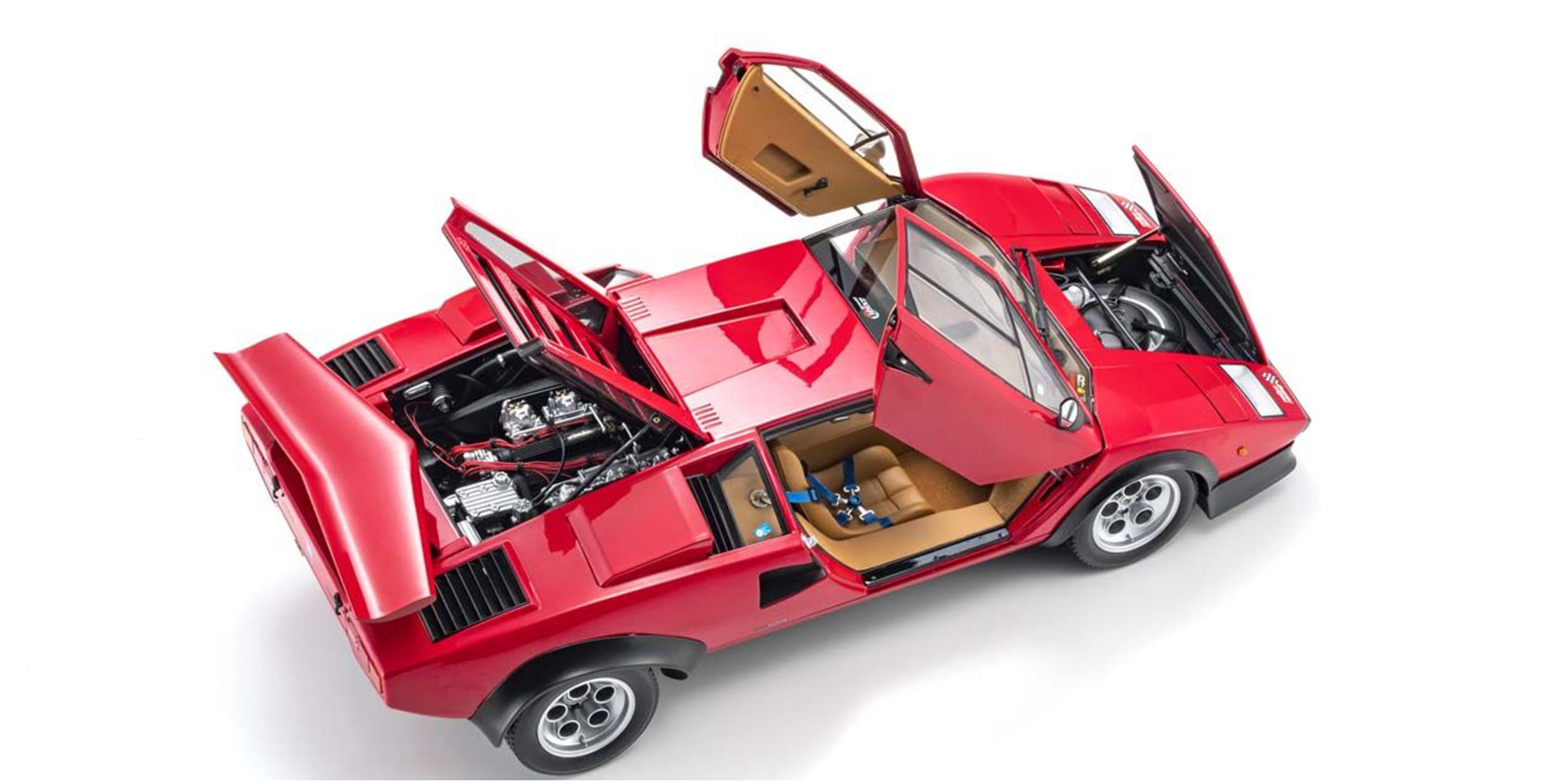 LAMBORGHINI COUNTACH WALTER WOLF - RED (08617R)