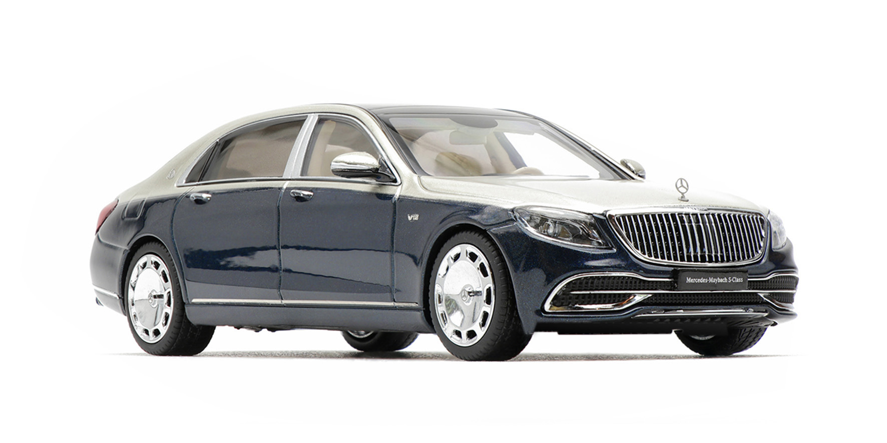 MERCEDES-MAYBACH S-CLASS - 2019 - ANTHRACITE BLUE/AGONITE SILVER