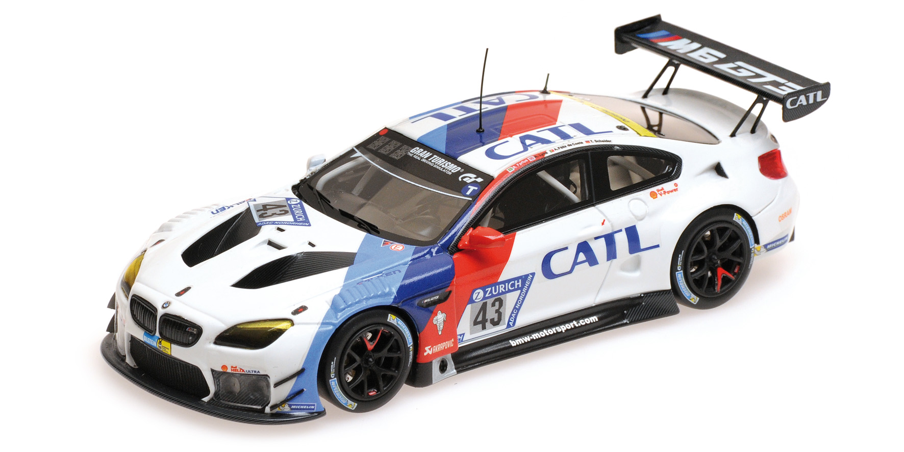 BMW M6 GT3 - BMW TEAM SCHNITZER - FARFUS/LYNN/FELIX DA COSTA/SCHEIDER - 24H NÜRBURGRING 2017