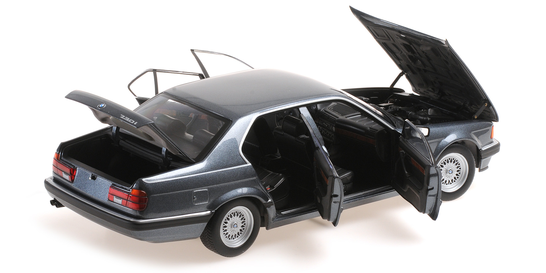 BMW 730I (E32) - 1986 - GREY METALLIC