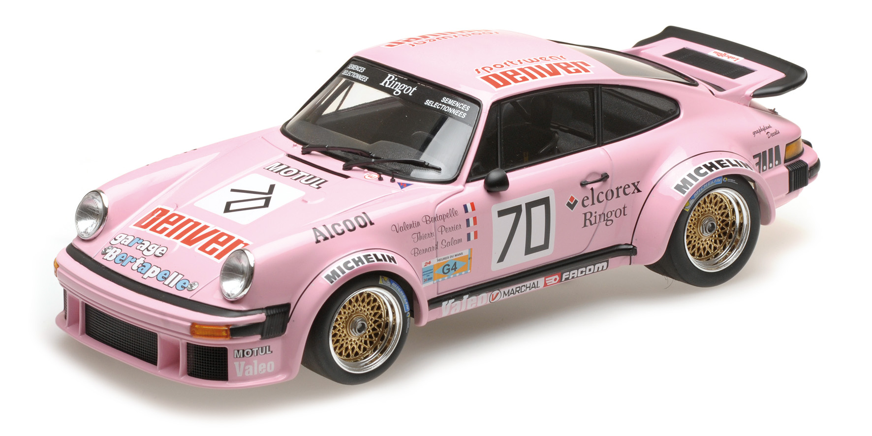 PORSCHE 934 - THIERRY PERRIER - PERRIER/BERTAPELLE/SALAM - WINNERS GR.4 24H LE MANS 1981