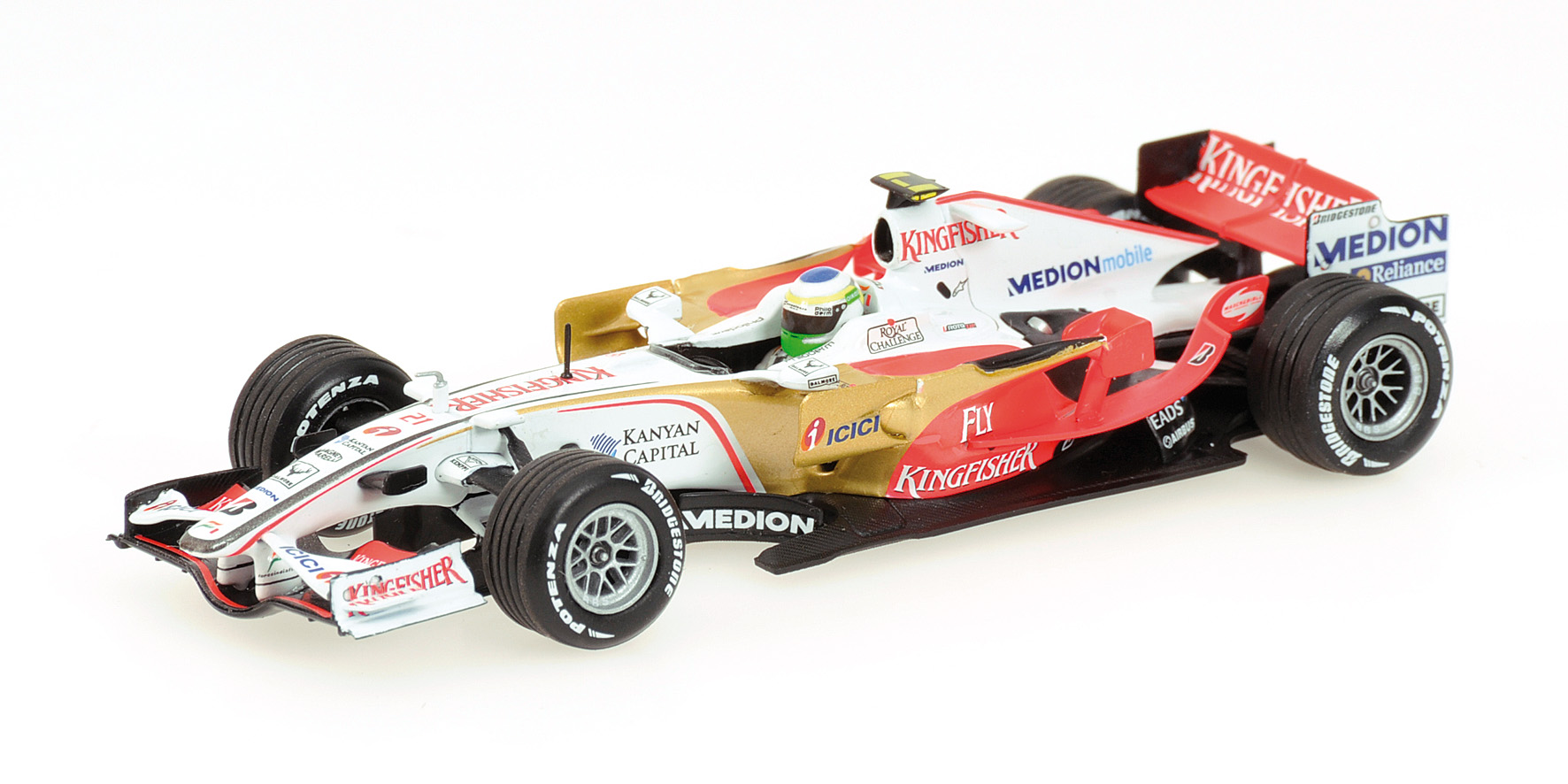 FORCE INDIA F1 TEAM - VJM01 - GIANCARLO FISICHELLA - 2008