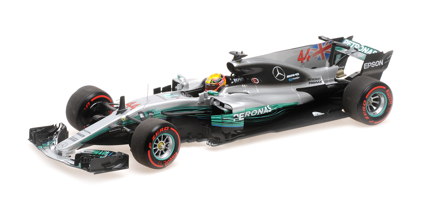 MERCEDES AMG PETRONAS FORMULA ONE TEAM F1 W08 EQ POWER+ - LEWIS HAMILTON - WORLD CHAMPION 2017