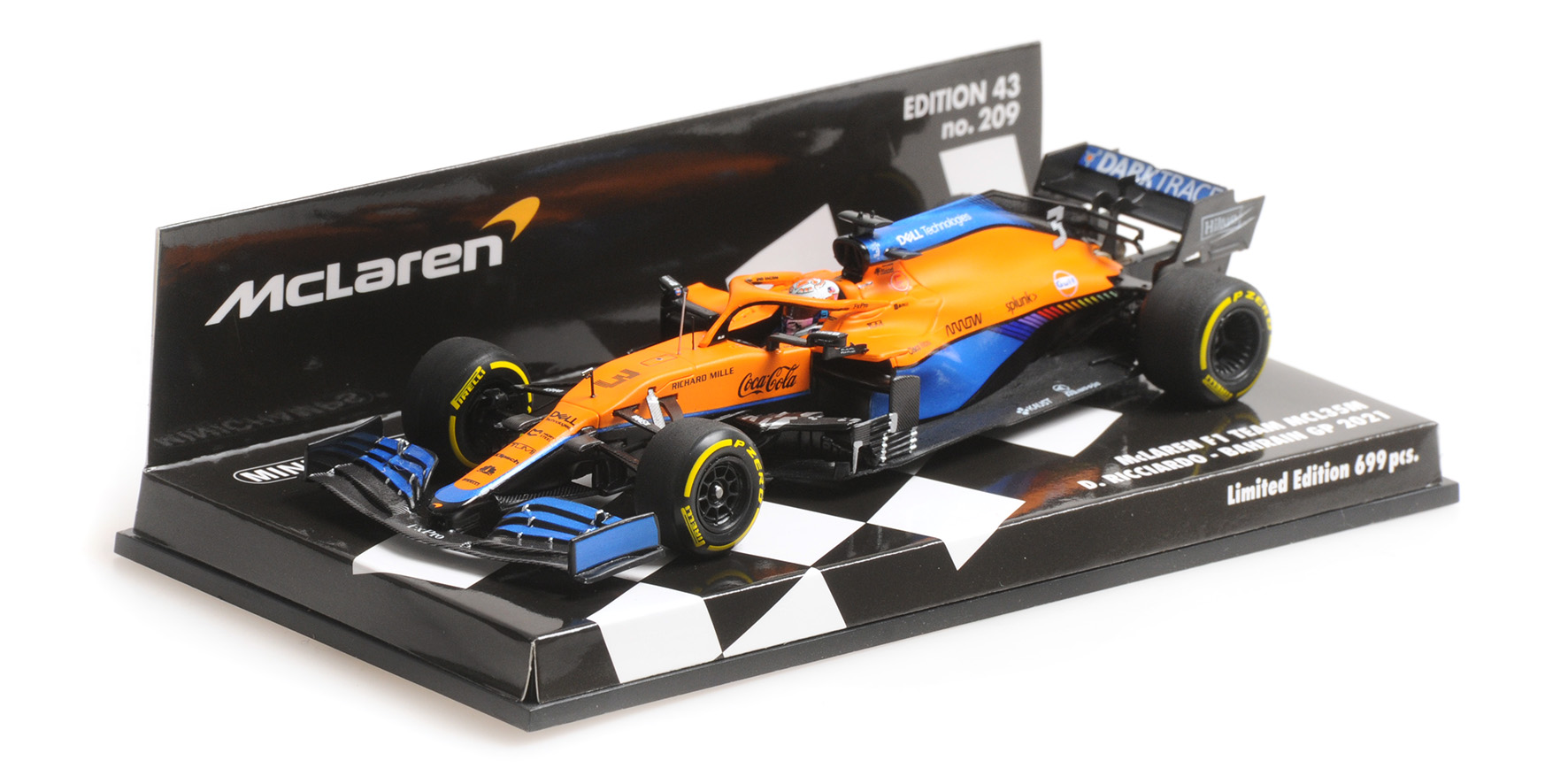MCLAREN F1 TEAM MCL35M - DANIEL RICCIARDO - BAHRAIN GP 2021