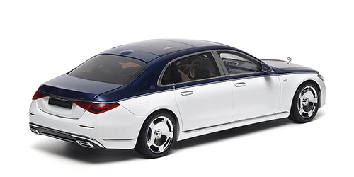 MERCEDES-MAYBACH-S-CLASS 2021 - NAUTICAL BLUE/DIAMOND WHITE