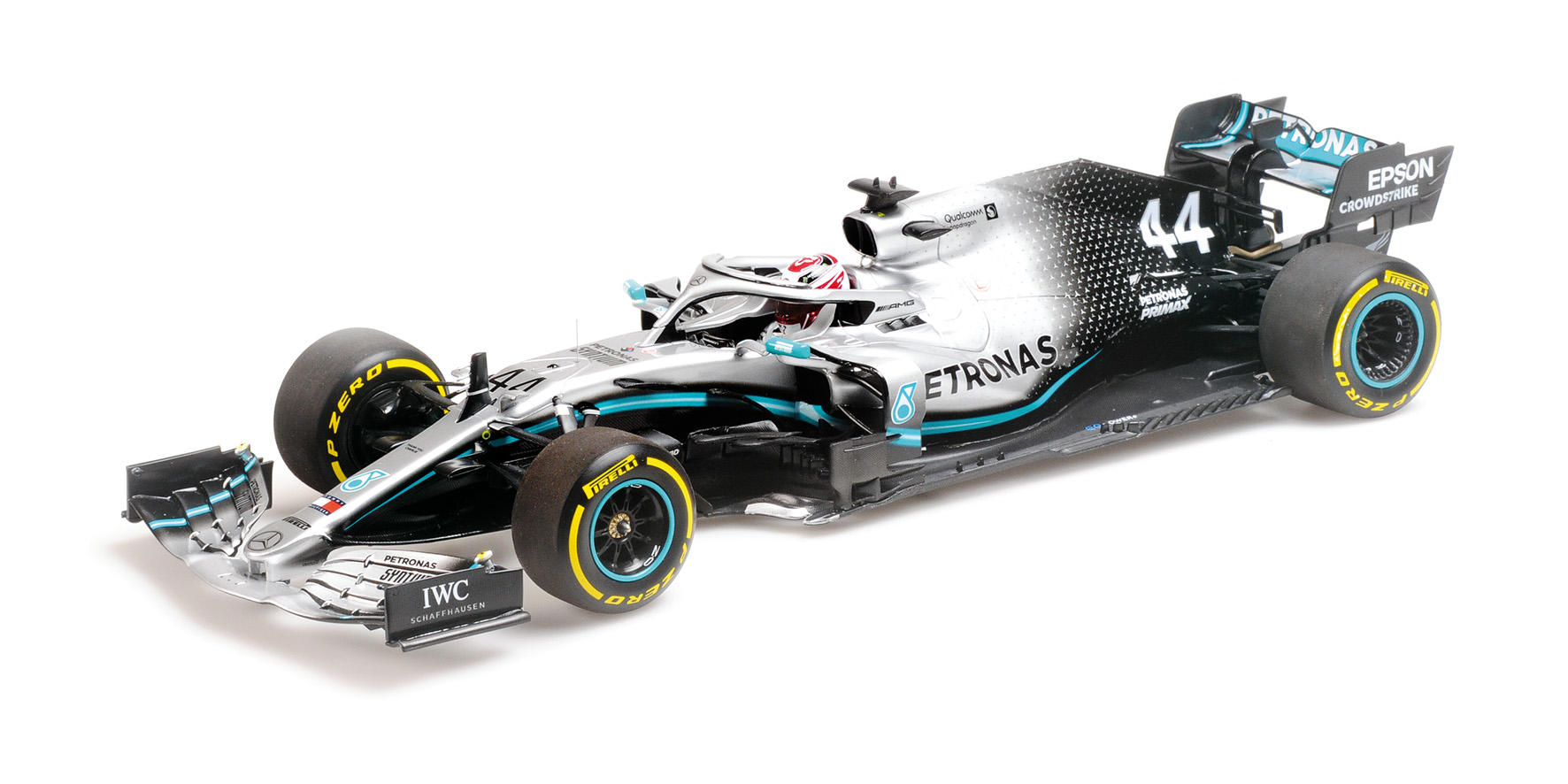 MERCEDES-AMG PETRONAS MOTORSPORT F1 W10 EQ POWER+ - LEWIS HAMILTON - WORLD CHAMPION USA GP 2019