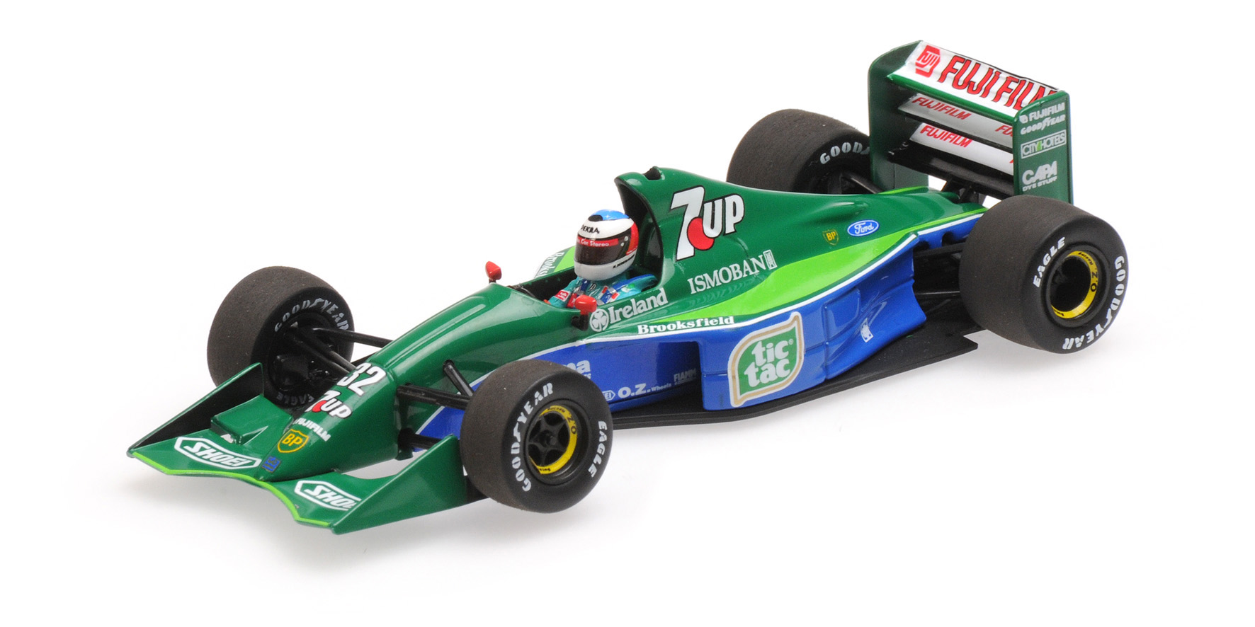 JORDAN FORD 191 - MICHAEL SCHUMACHER - BELGIAN GP 1991