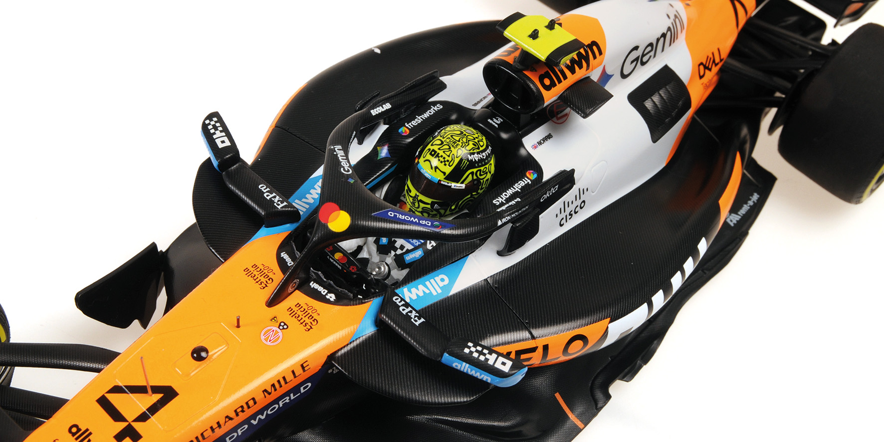 MCLAREN FORMULA 1 TEAM MCL39 - LANDO NORRIS - WINNER MEXICAN GP 2025