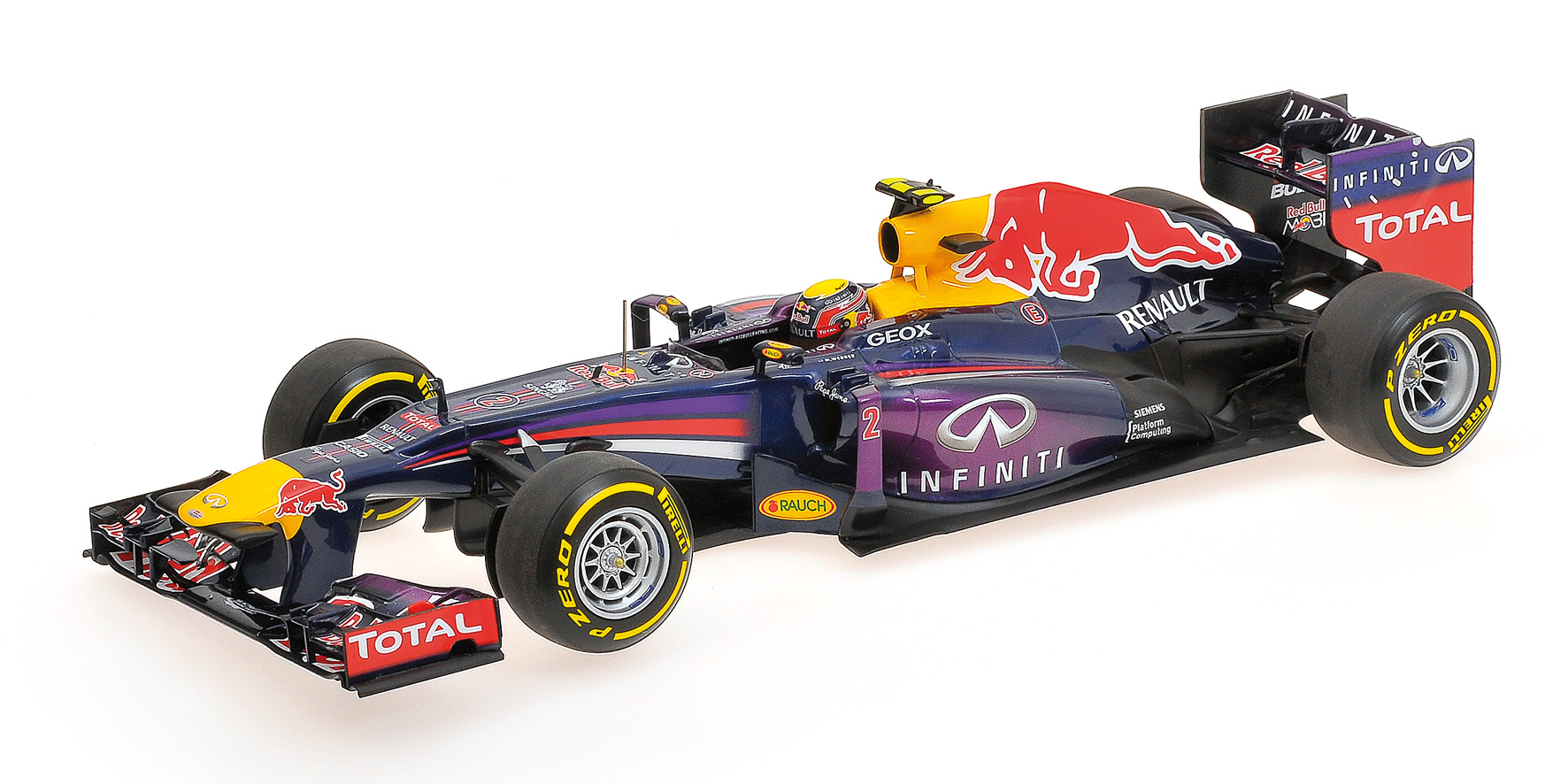 INFINITI RED BULL RACING RENAULT RB9 - MARK WEBBER - 2013