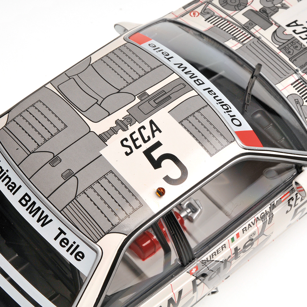 BMW 635 CSI - BMW BELGIUM - RAVAGLIA/BERGER/SURER - WINNER SPA 24H 1985