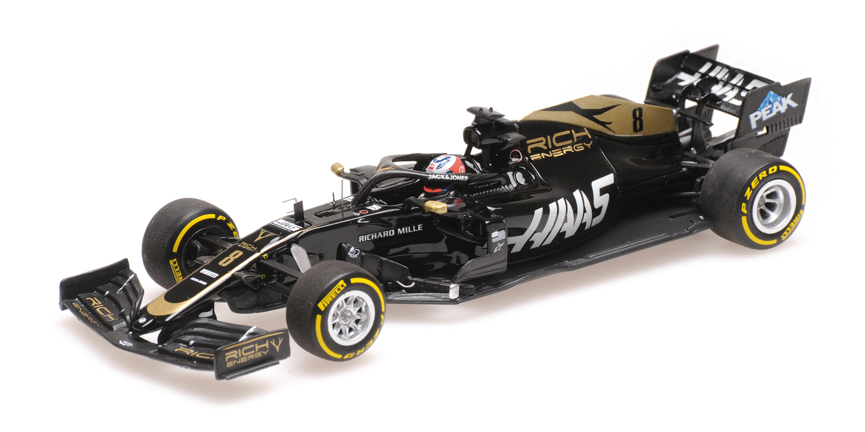 RICH ENERGY HAAS F1 TEAM VF-19 - ROMAIN GROSJEAN - 2019