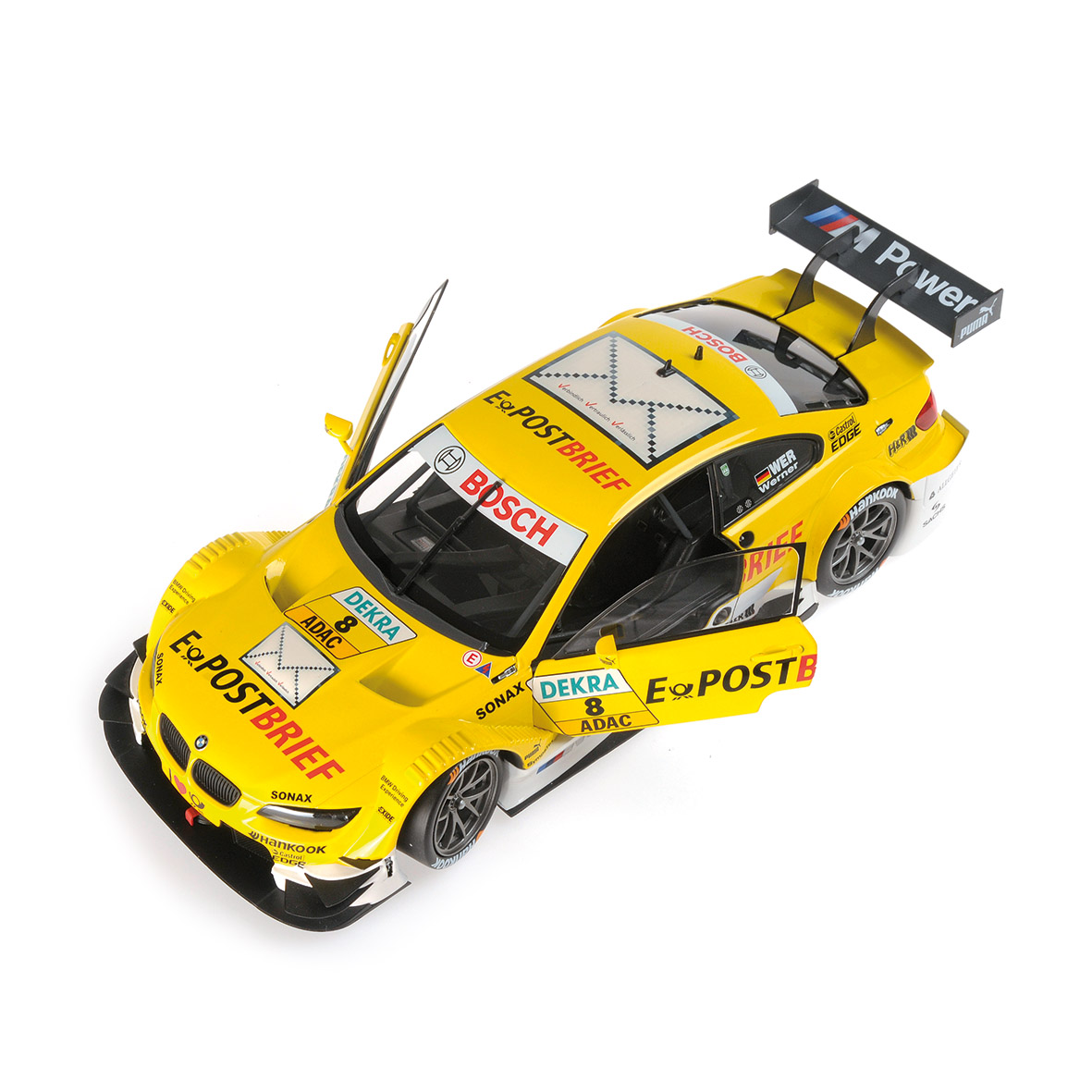 BMW M3 DTM - 'EPOST BRIEF' - BMW TEAM SCHNITZER - DIRK WERNER - DTM 2012