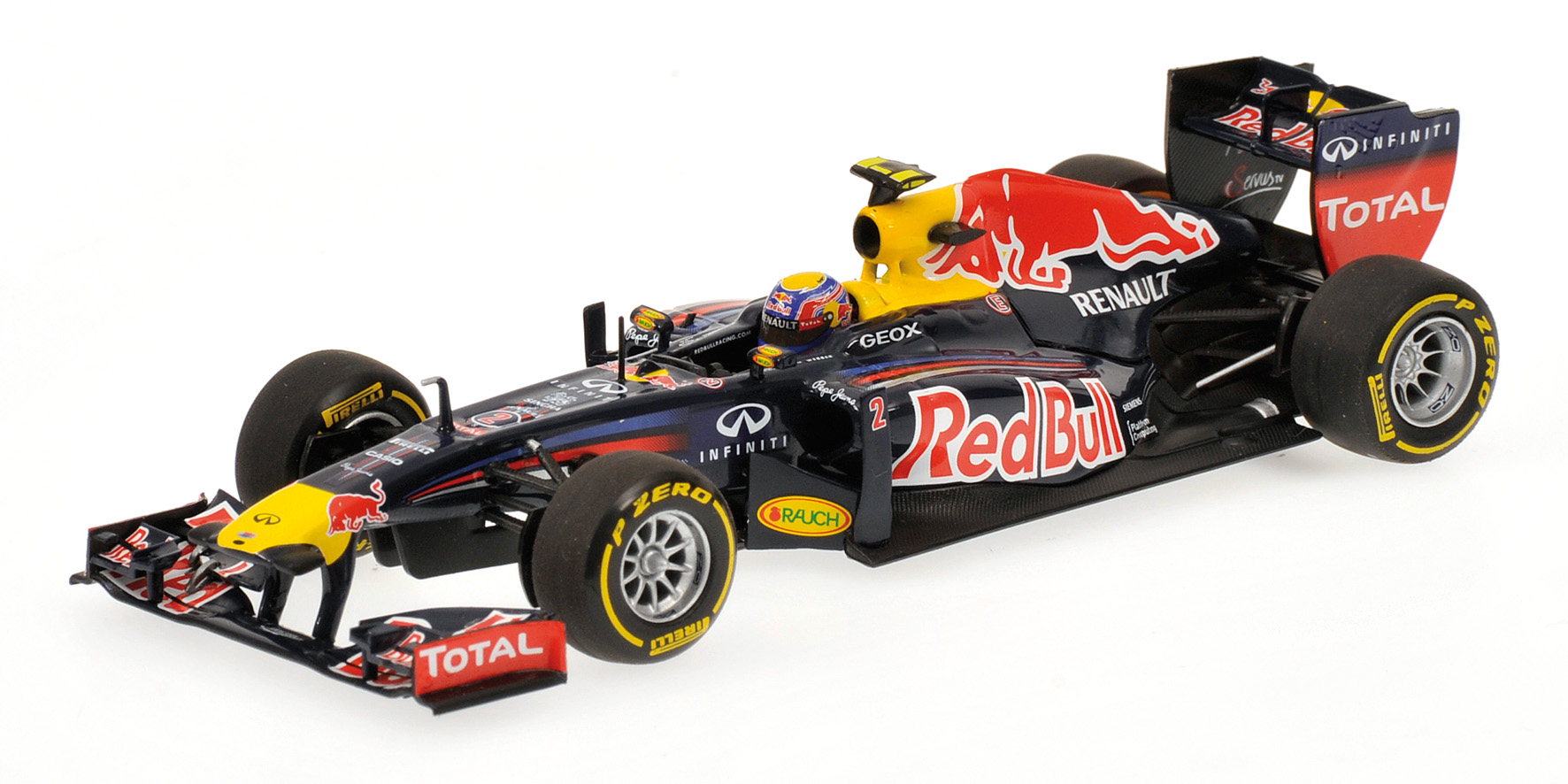 RED BULL RACING - SHOWCAR - MARK WEBBER - 2012