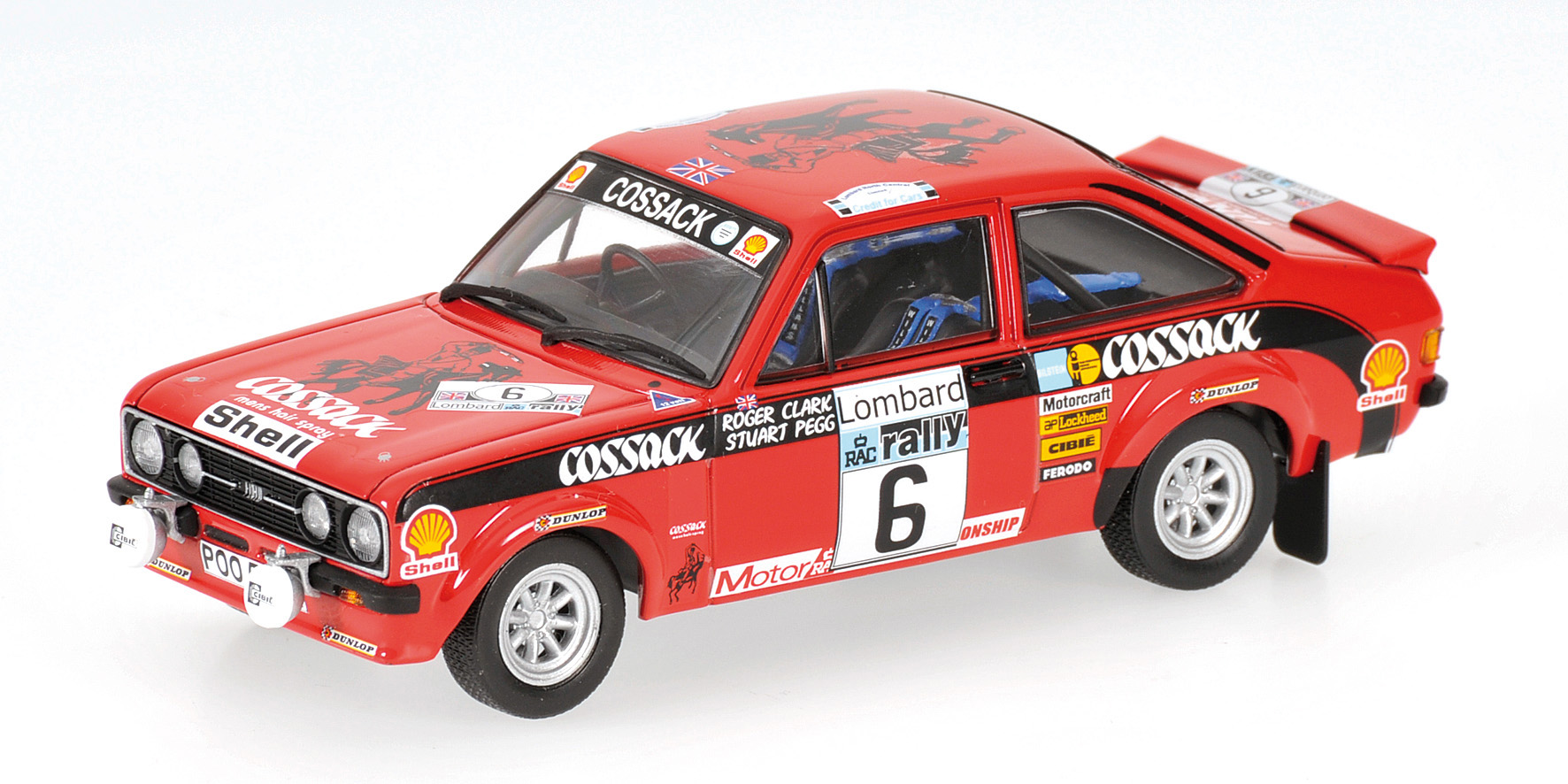 FORD ESCORT II RS 1800 - 'COSSACK' - CLARK/PEGG - WINNERS RAC RALLY 1976