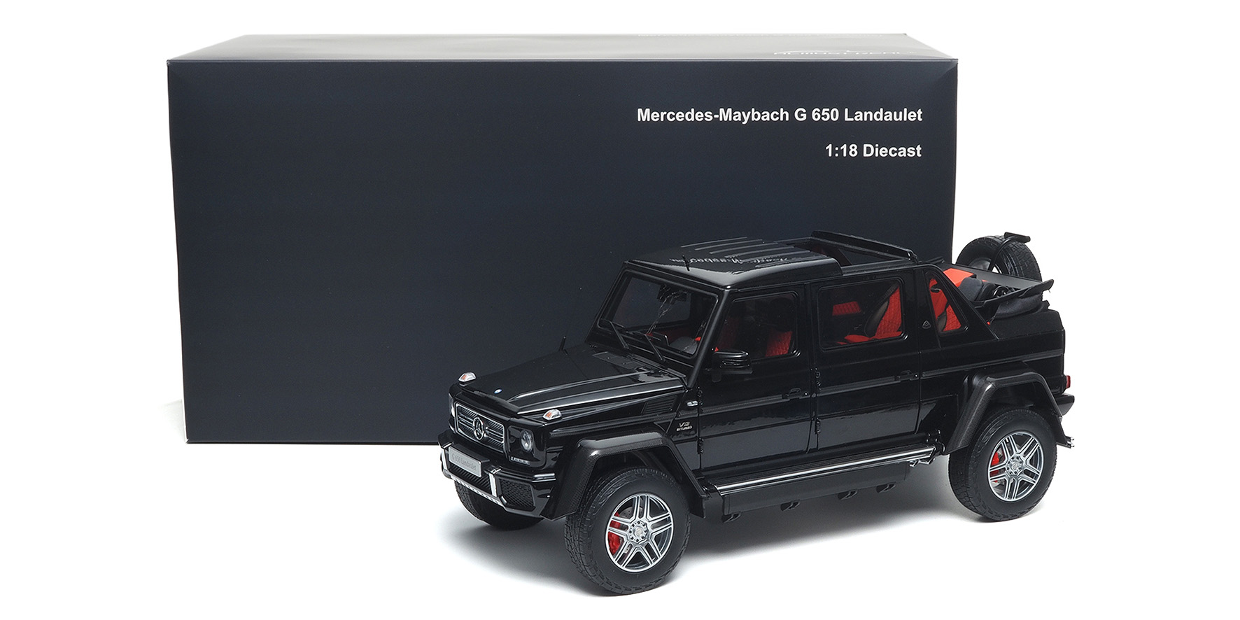 MERCEDES-MAYBACH-G650 LANDAULET (W463) - 2017 - BLACK METALLIC