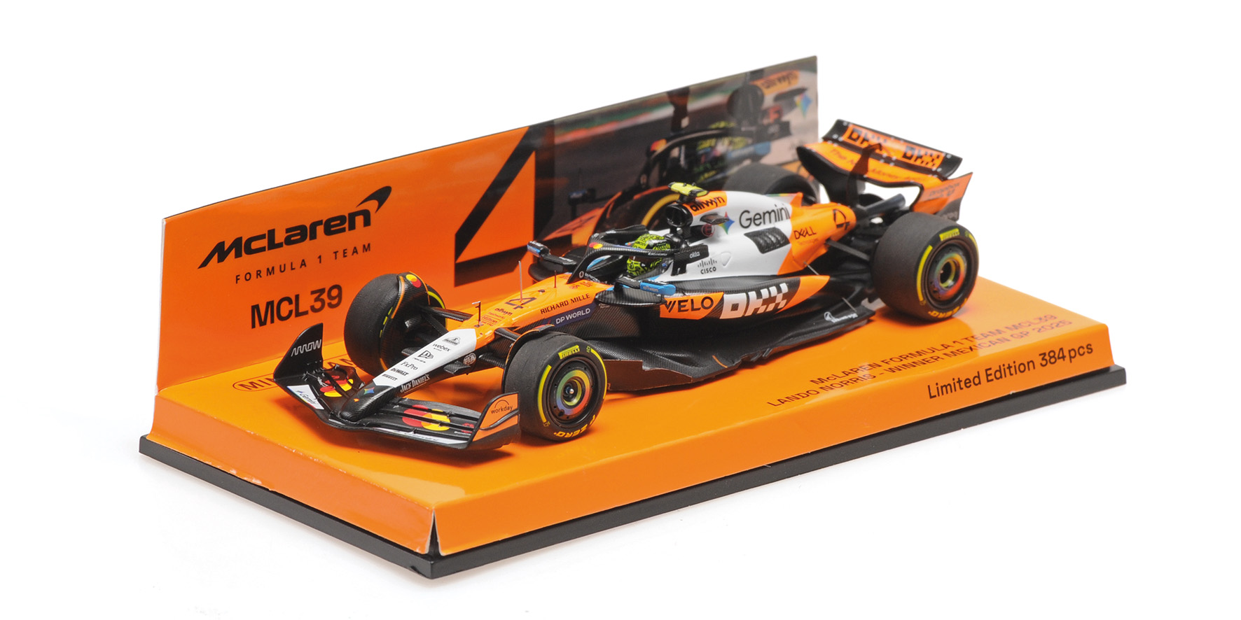 MCLAREN FORMULA 1 TEAM MCL39 - LANDO NORRIS - WINNER MEXICAN GP 2025