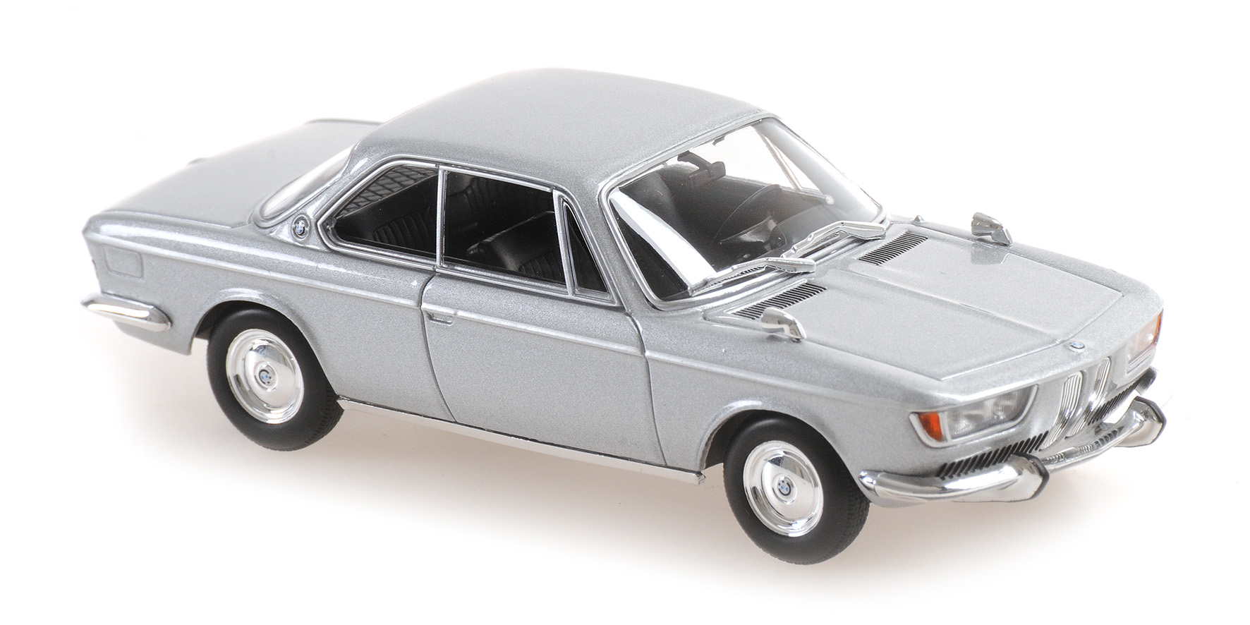 BMW 2000 CS COUPE - 1967 - SILVER