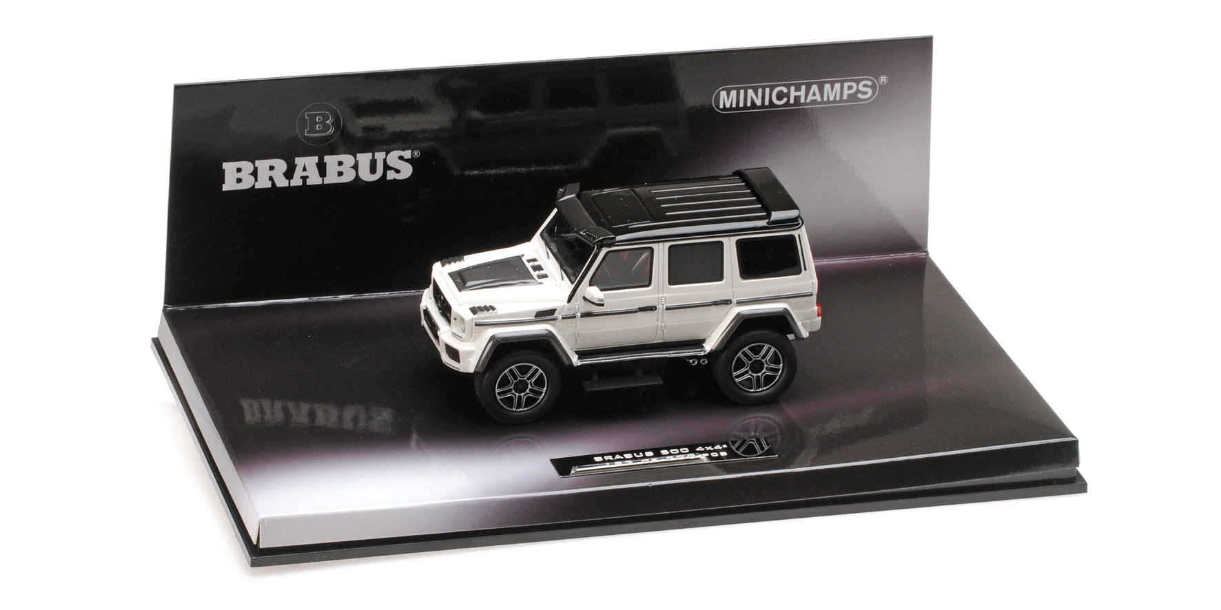 BRABUS 4x4² AUF BASIS MERCEDES-BENZ G 500 4x4² - 2016 - WHITE